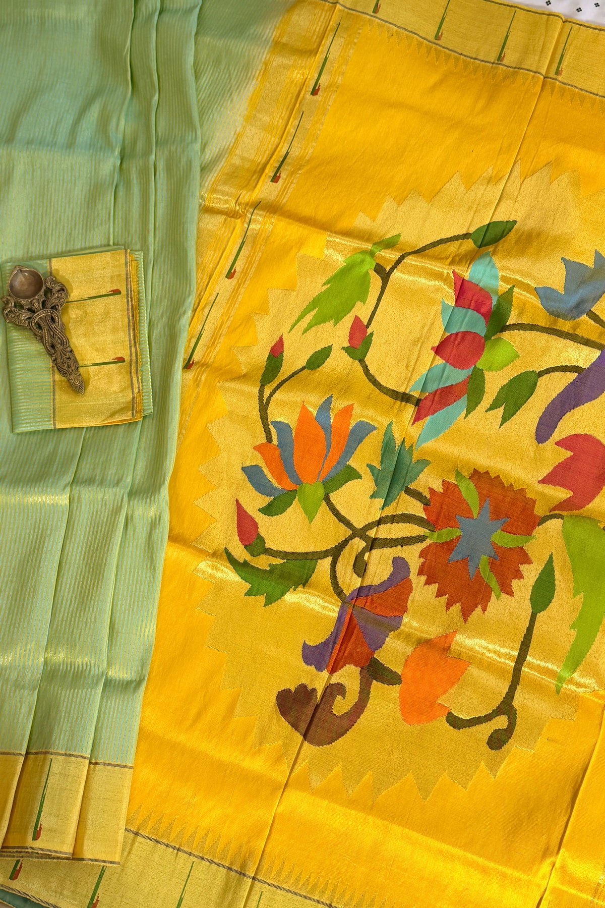 Paithani Pure silk handloom saree