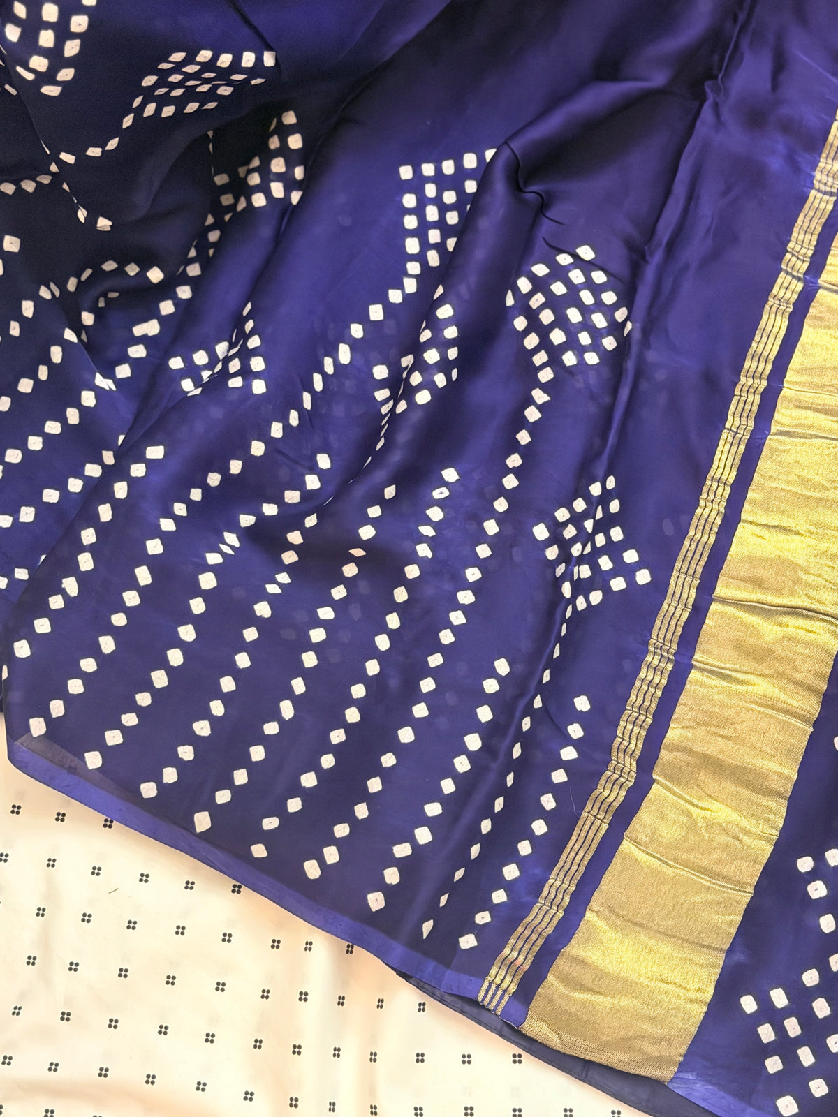 Bandhani Modal Silk Saree