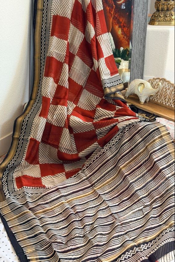 Chanderi Saree