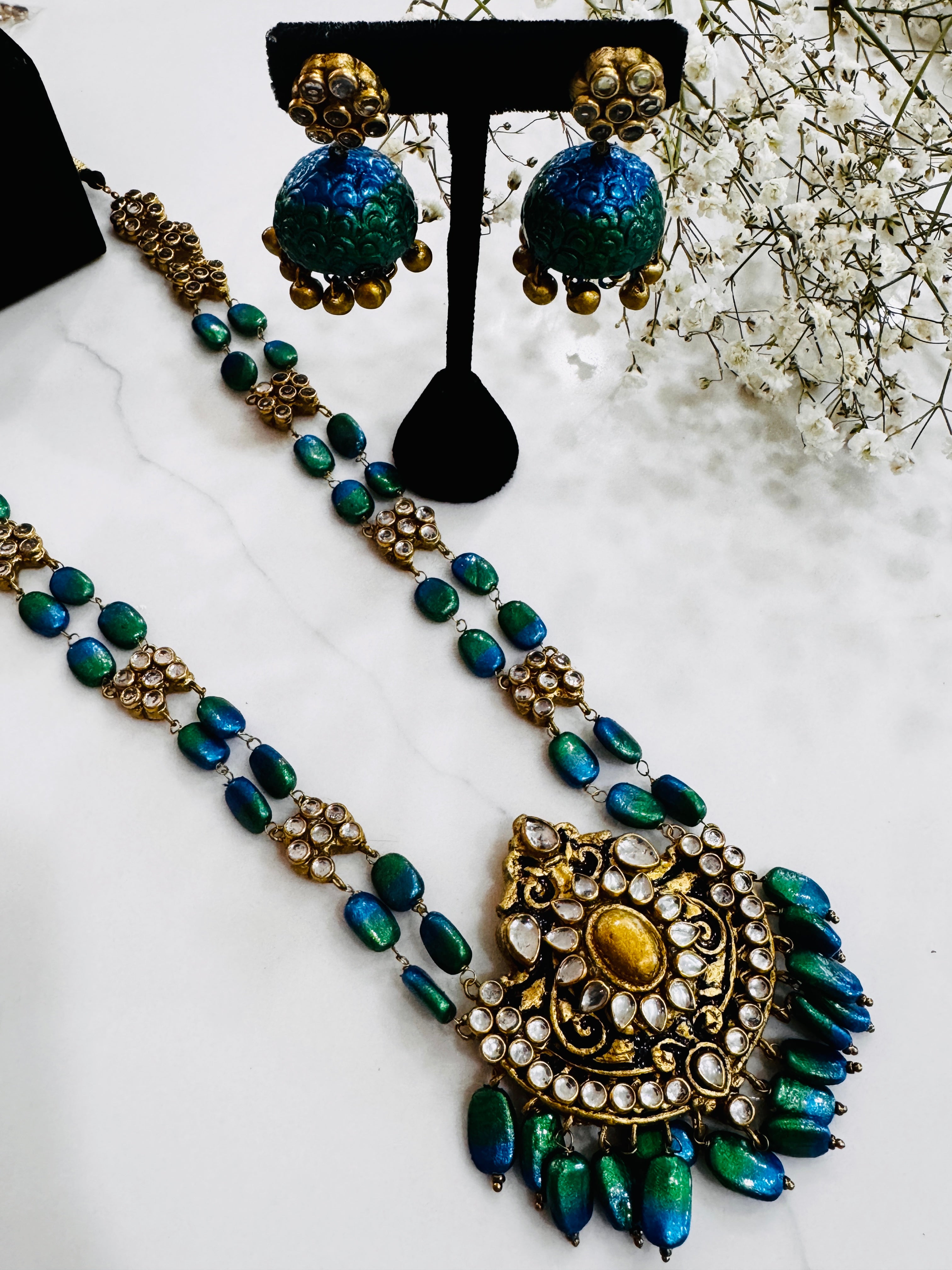 Terracotta Handmade Jewelery - nalini