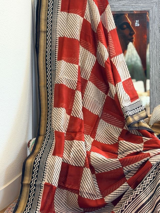Chanderi Saree