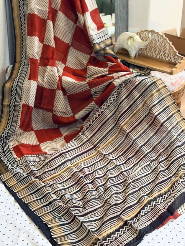 Chanderi Saree