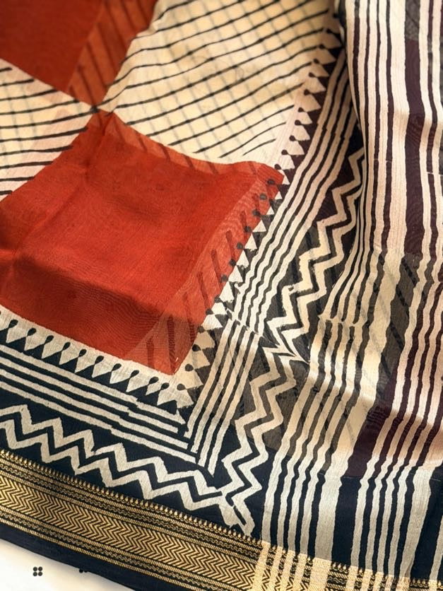 Chanderi Saree
