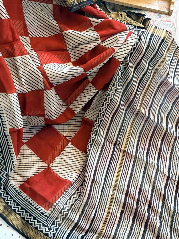 Chanderi Saree