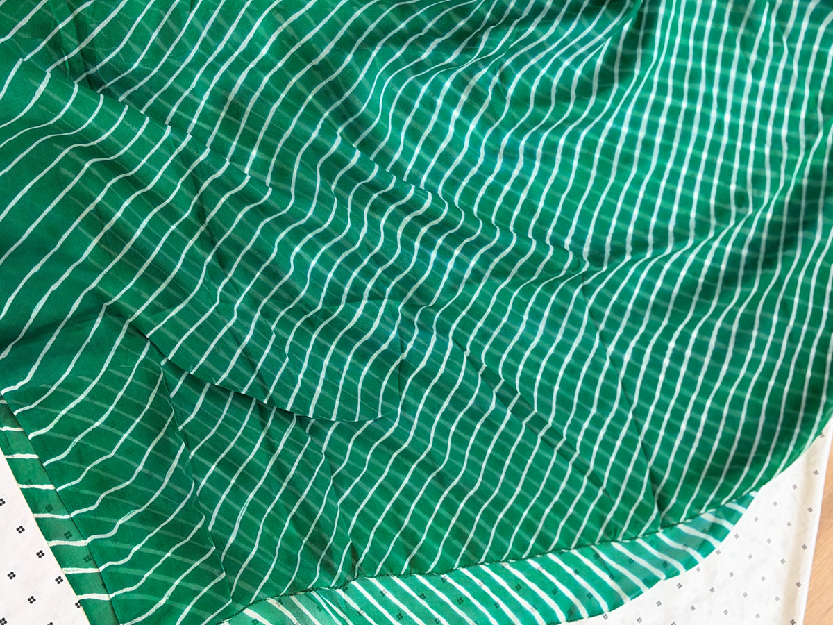 Chiffon Leheriya Saree