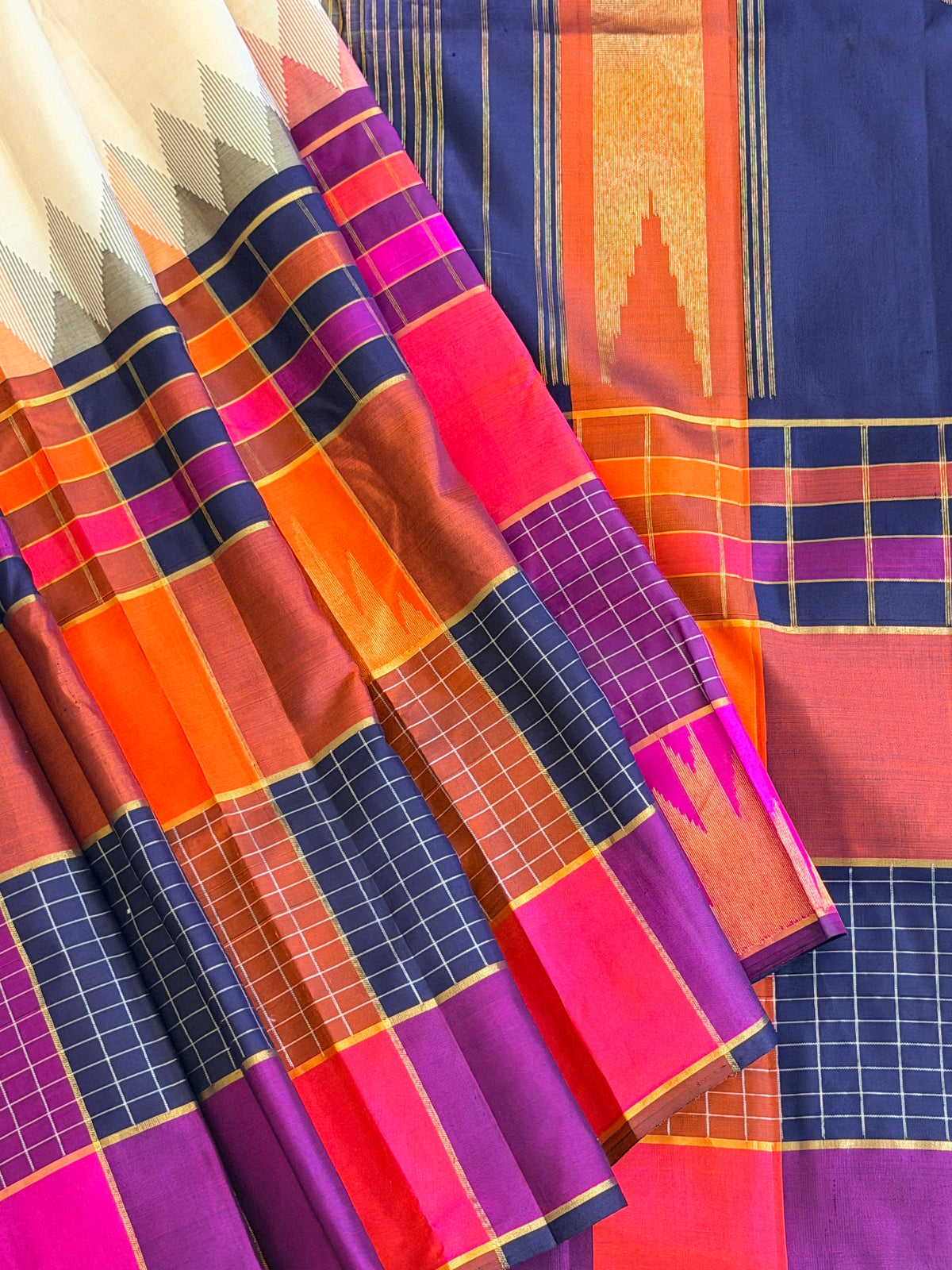 Kanjeevaram Handloom Pure Silk Saree