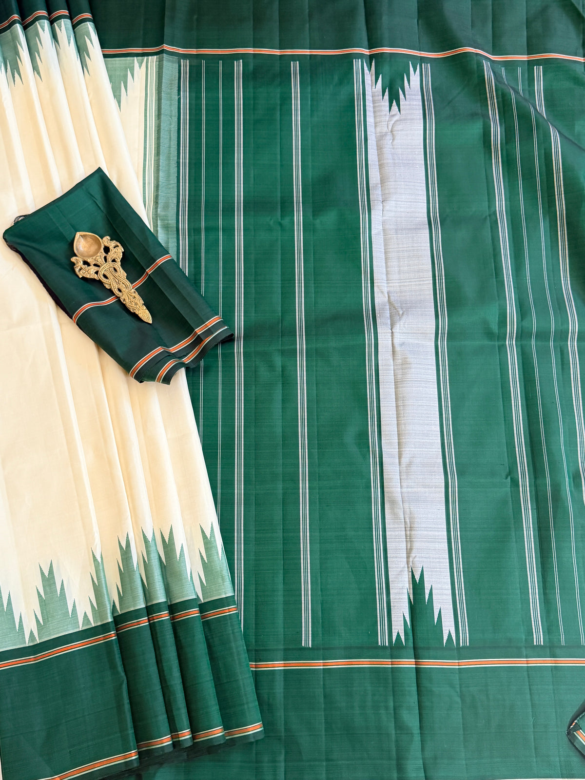 Kanjeevaram Handloom Pure Silk Saree