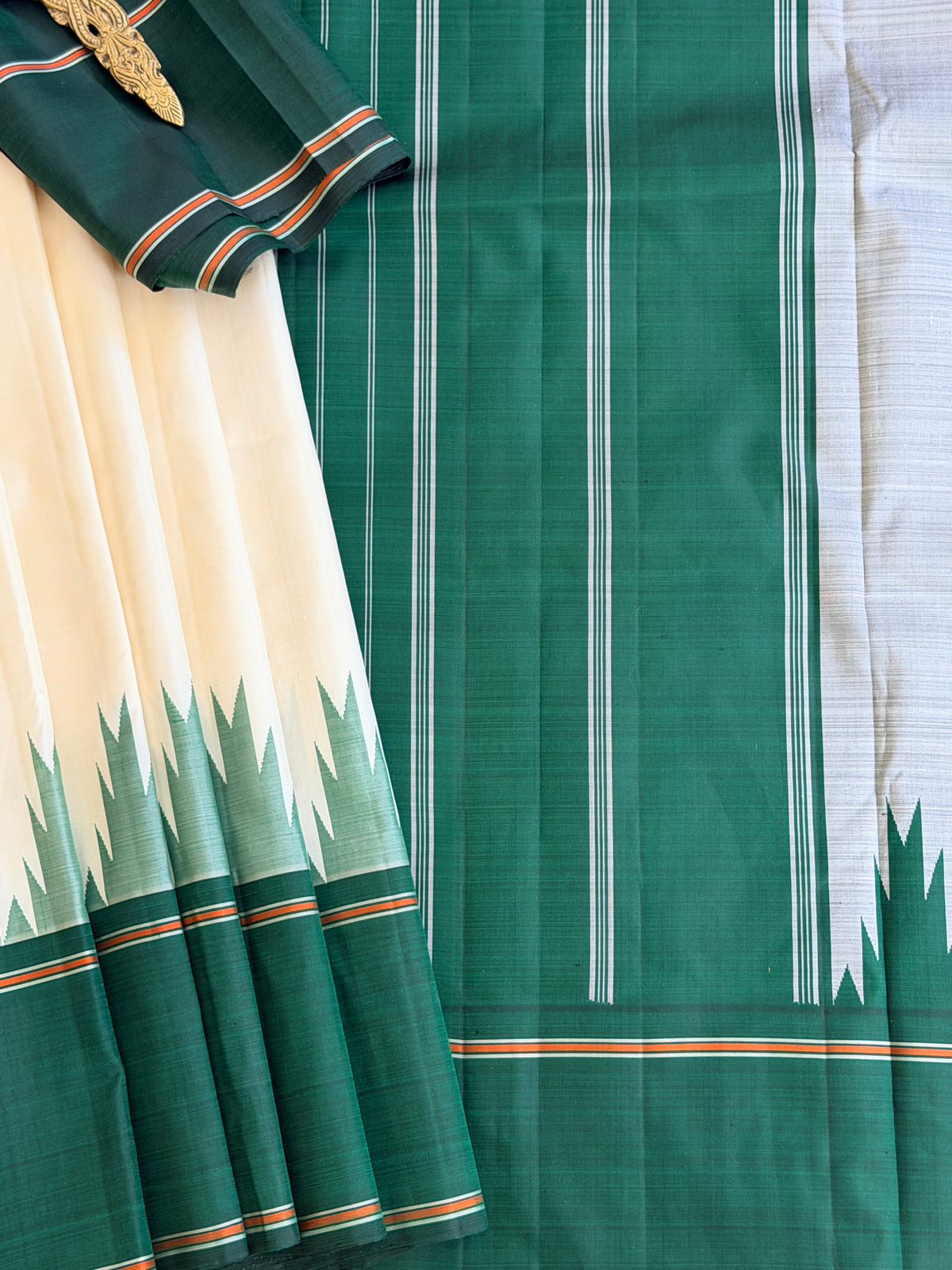 Kanjeevaram Handloom Pure Silk Saree