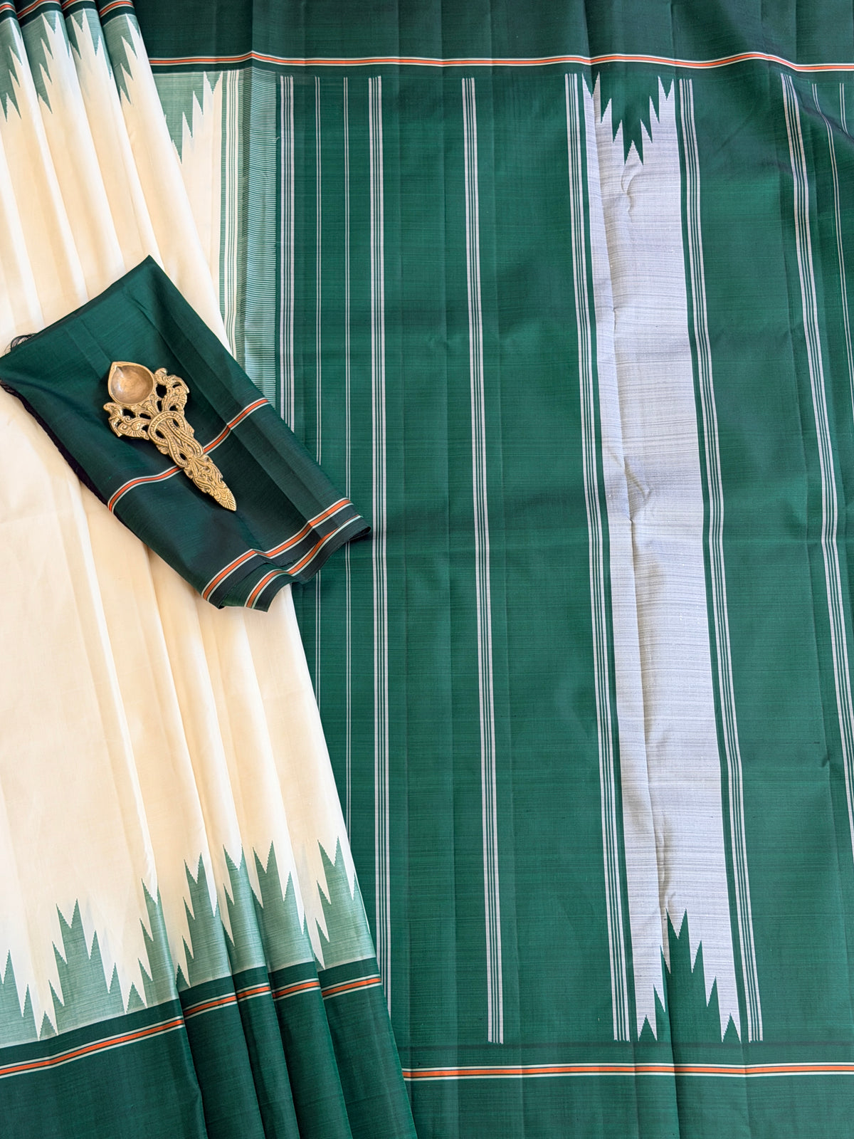 Kanjeevaram Handloom Pure Silk Saree