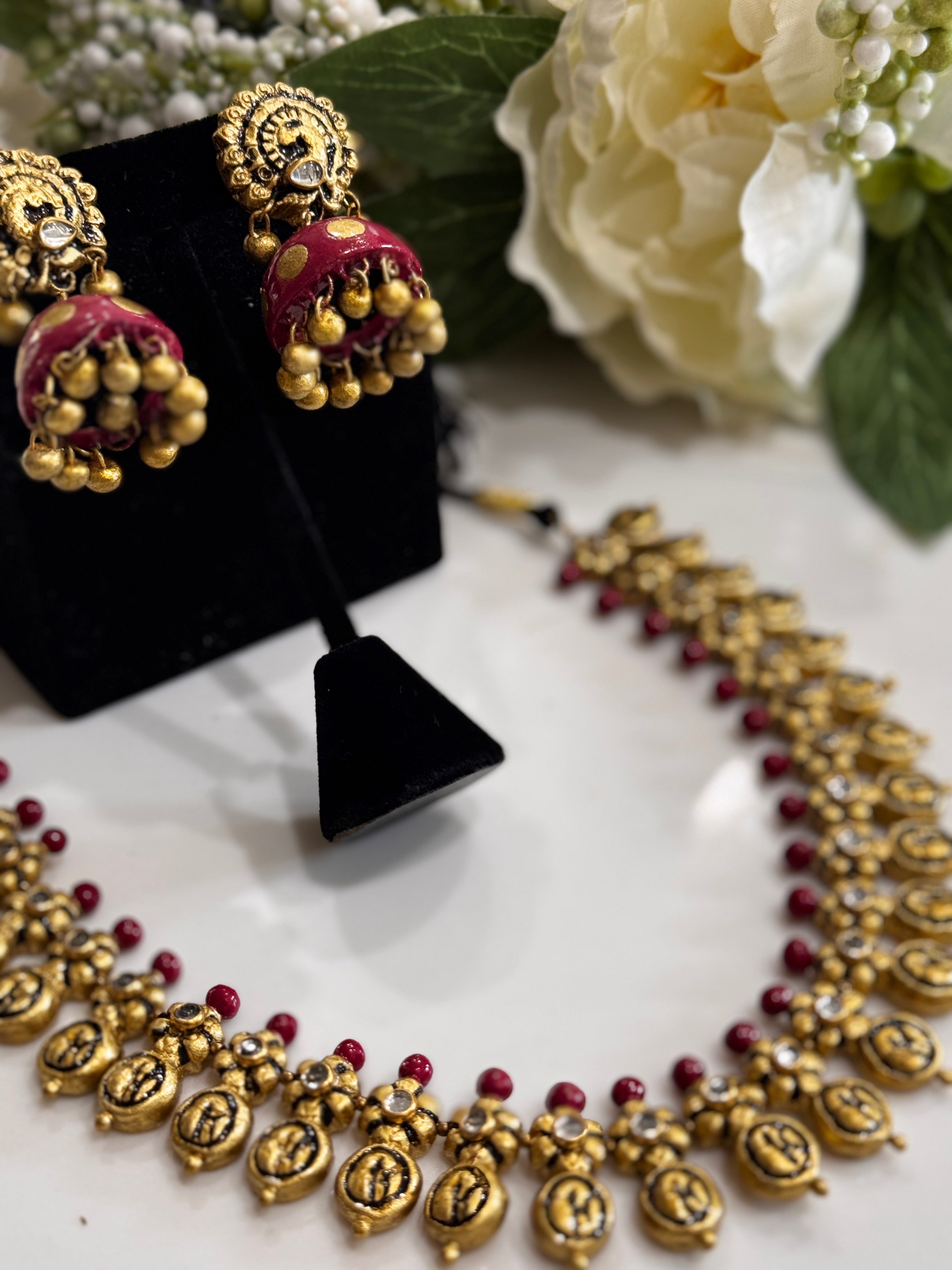Terracotta Handmade Jewelery - vidushi