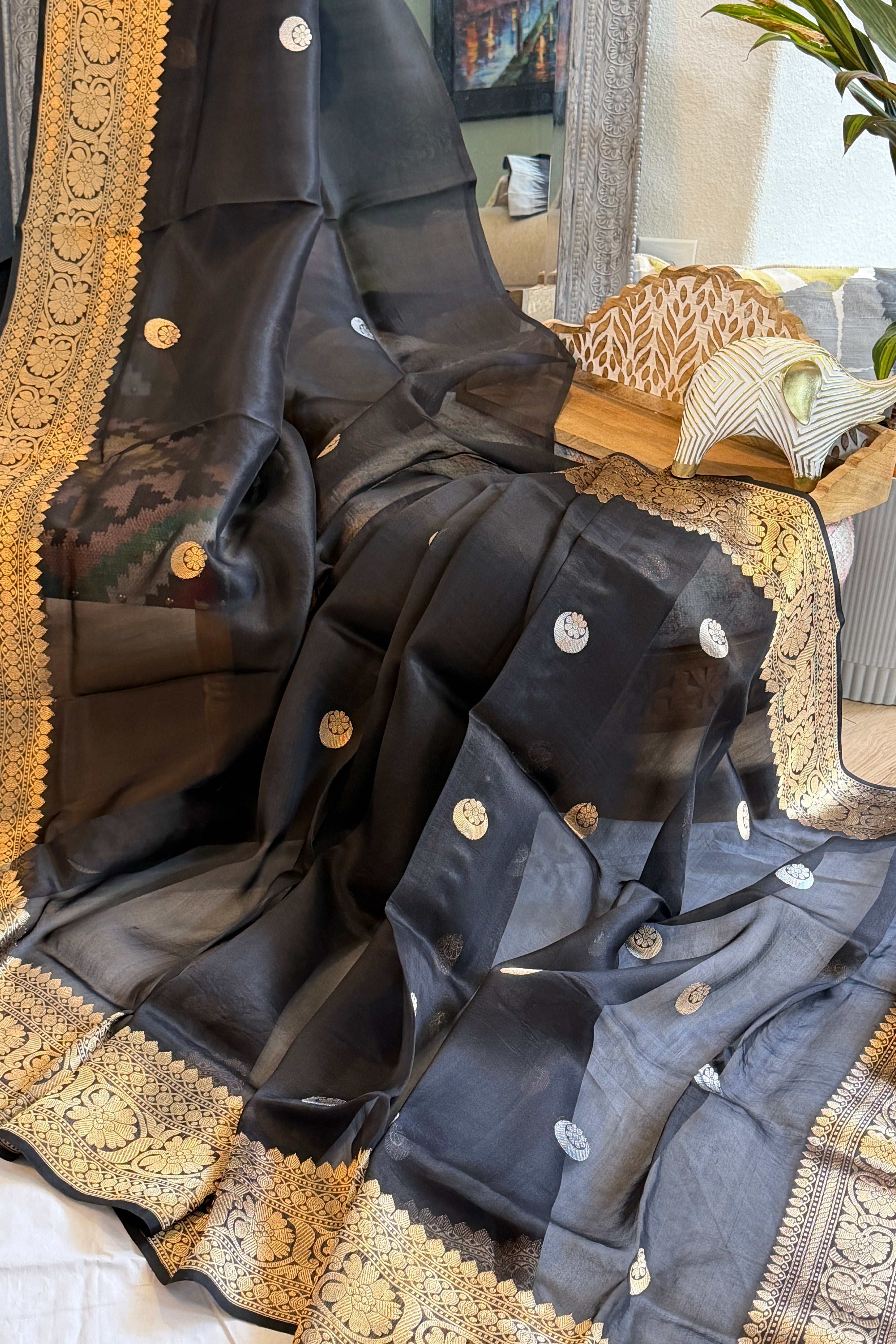 Banarasi Kora Organza Silk Saree