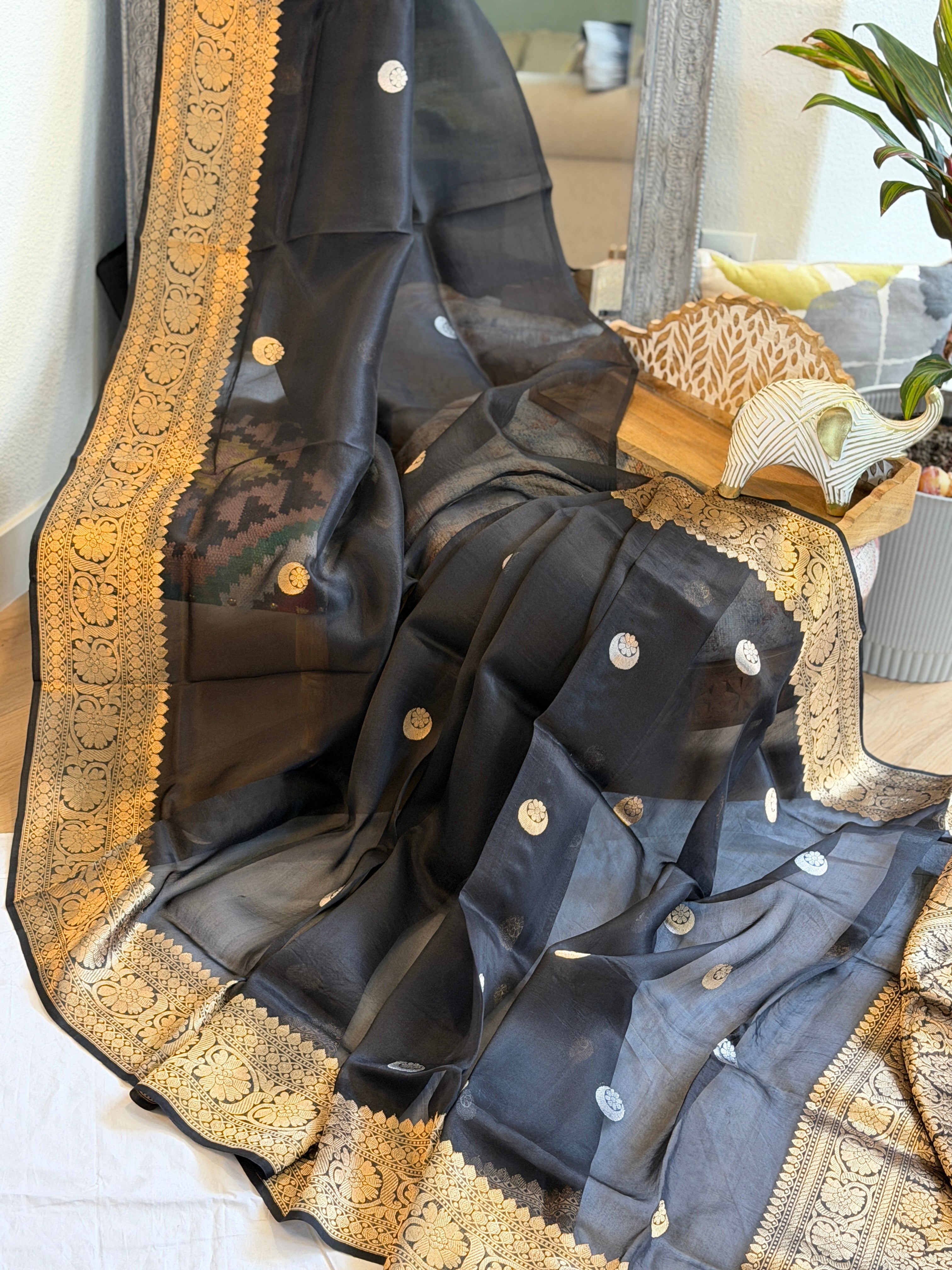 Banarasi Kora Organza Silk Saree