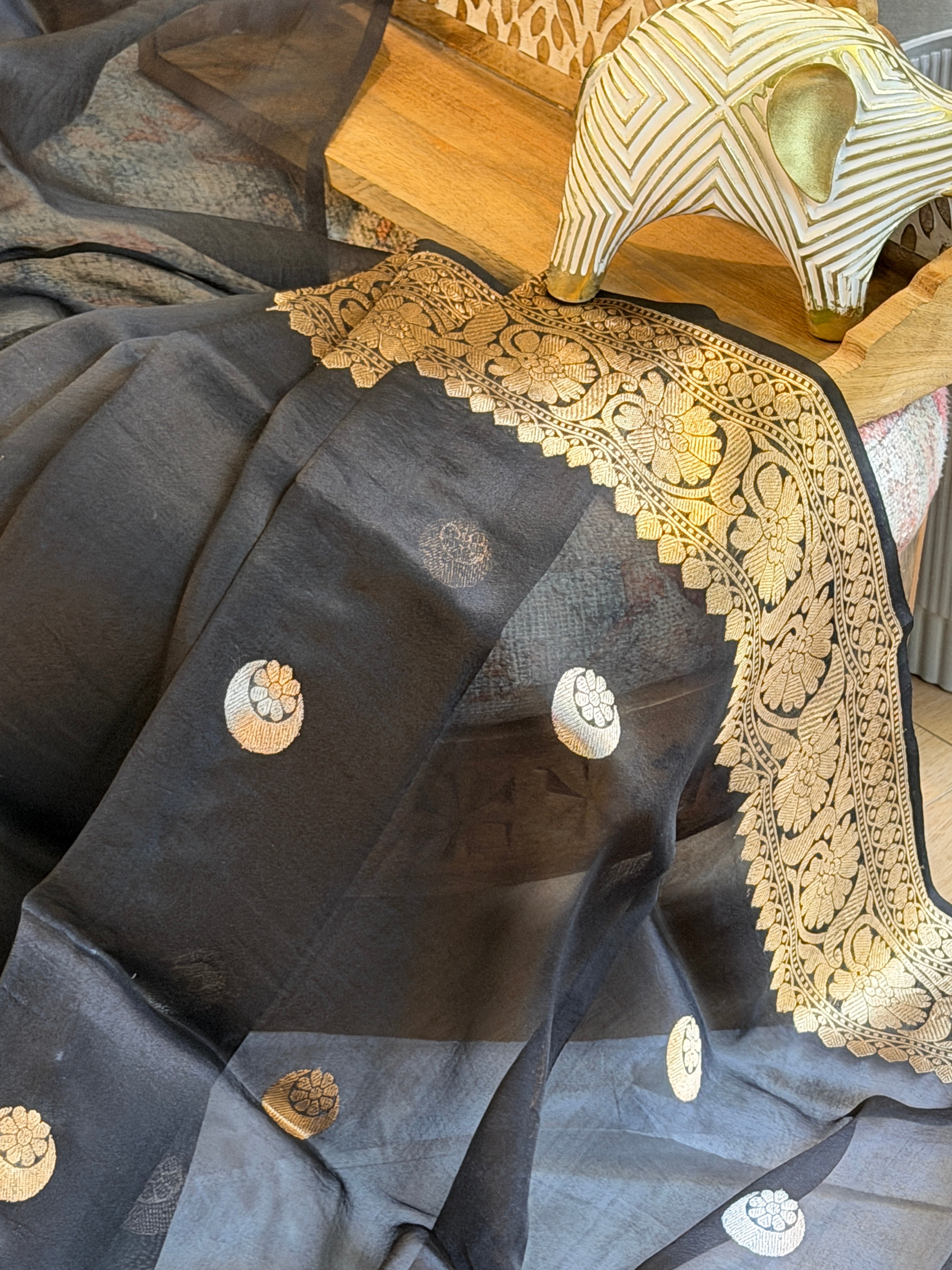 Banarasi Kora Organza Silk Saree