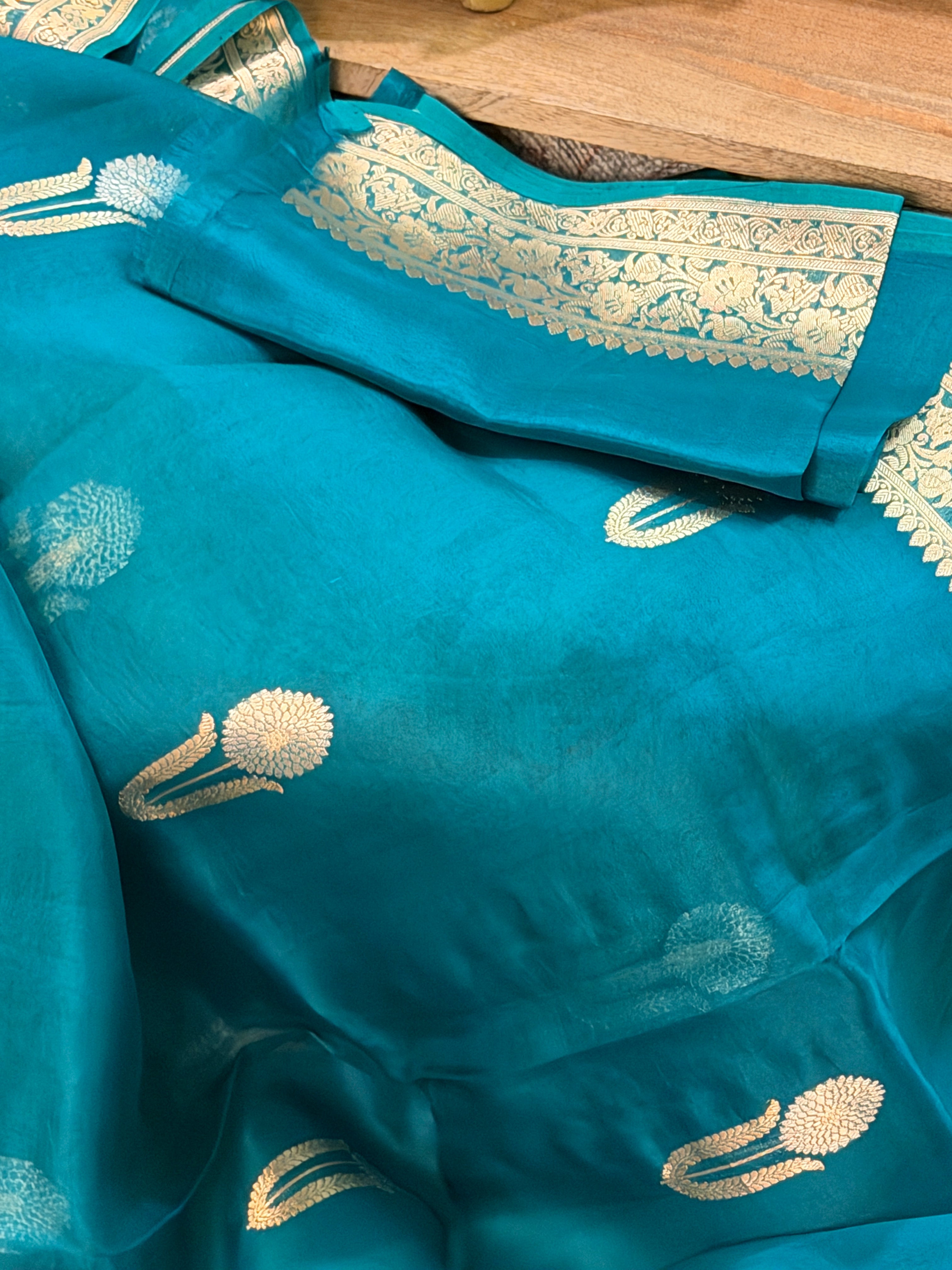 Banarasi Kora Organza Silk Saree