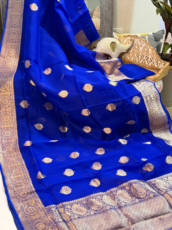 Banarasi Kora Organza Silk Saree