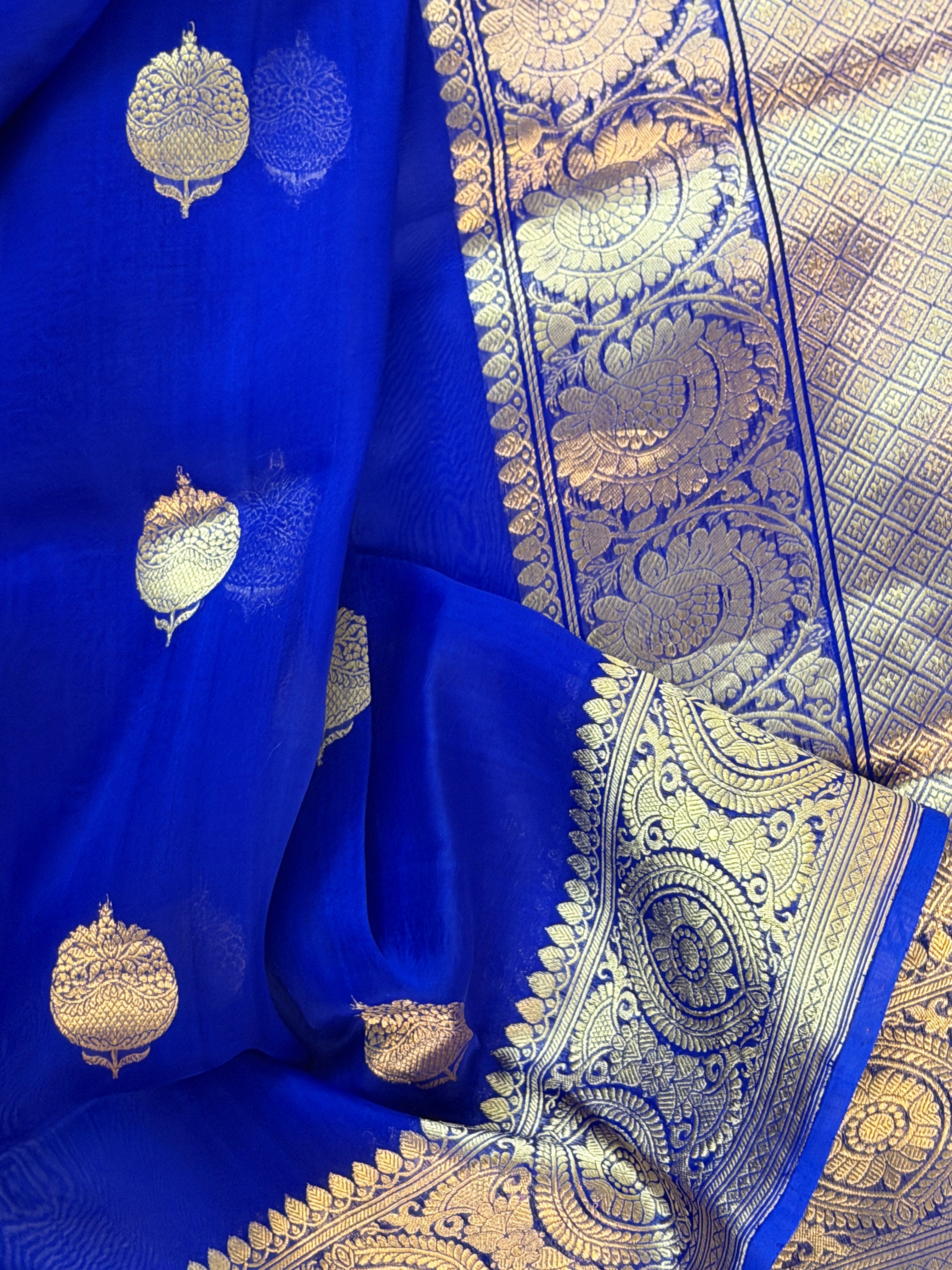 Banarasi Kora Organza Silk Saree
