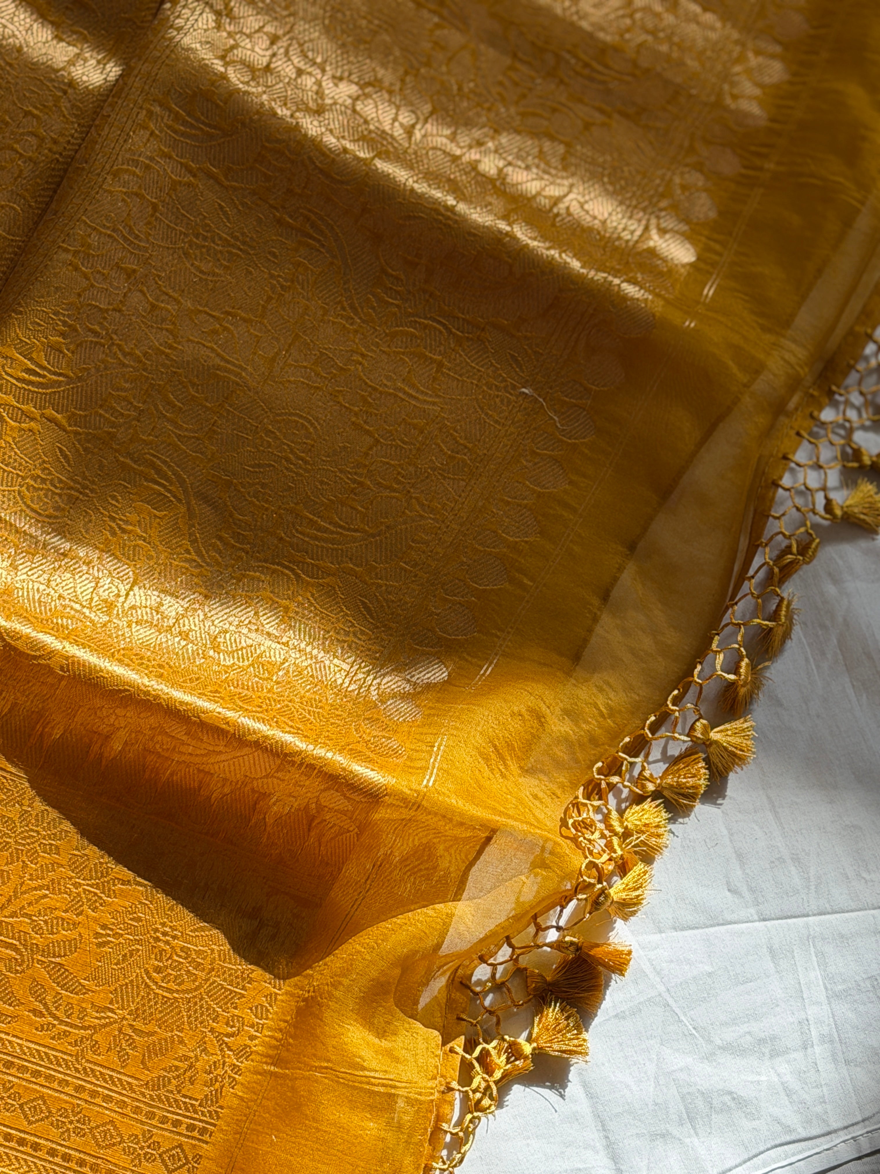 Banarasi Kora Organza Silk Saree