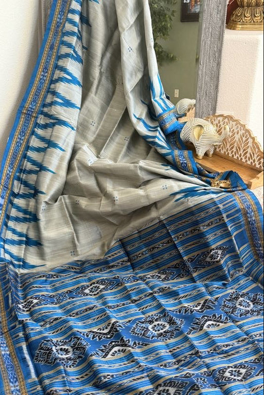 Khandua silk big temple border no bp