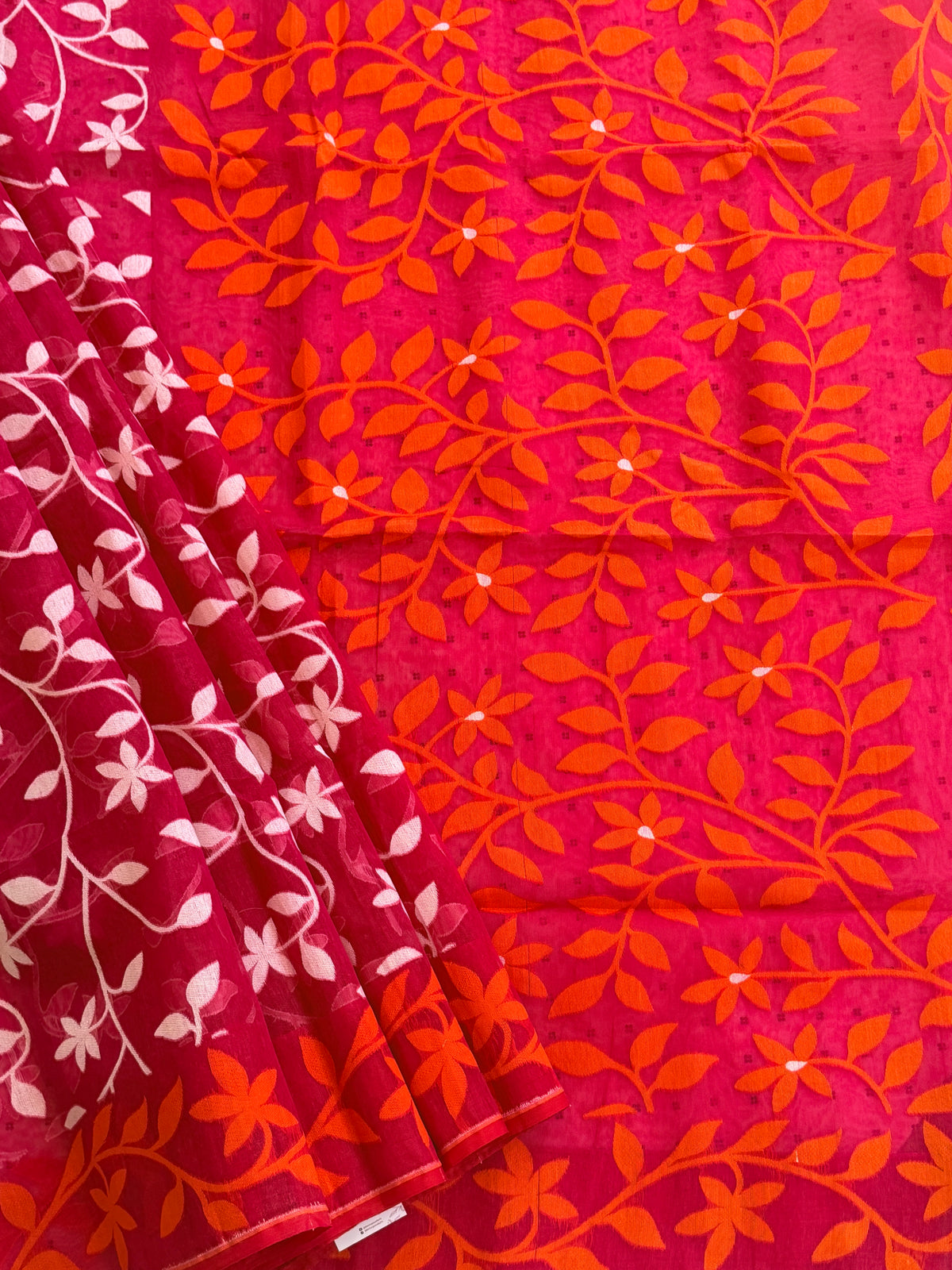 Jamdani Muslin Saree