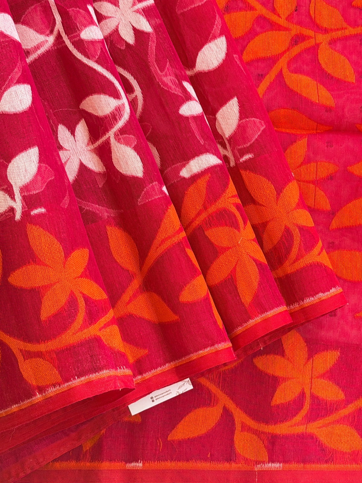 Jamdani Muslin Saree