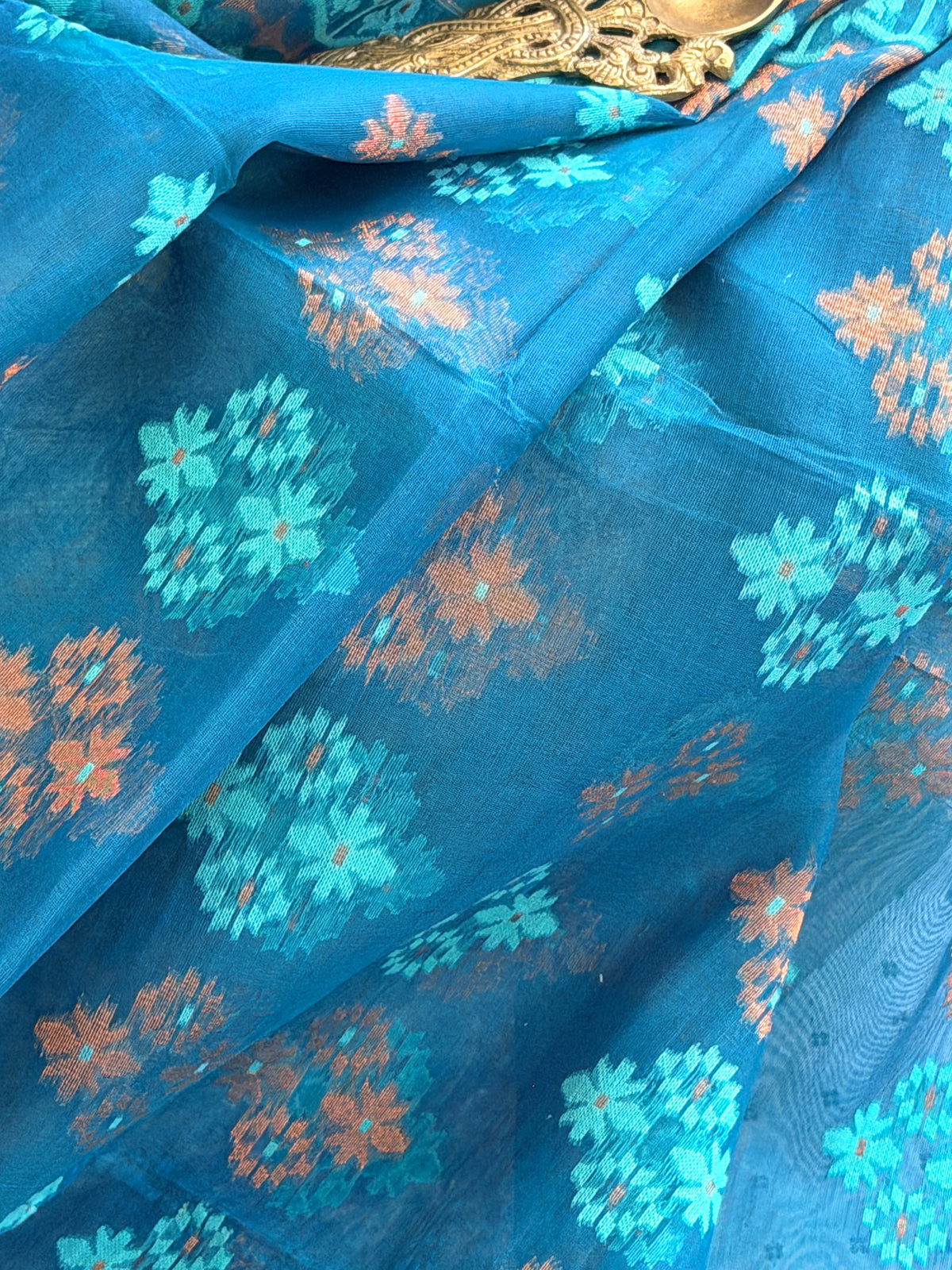Jamdani Cotton Silk Saree
