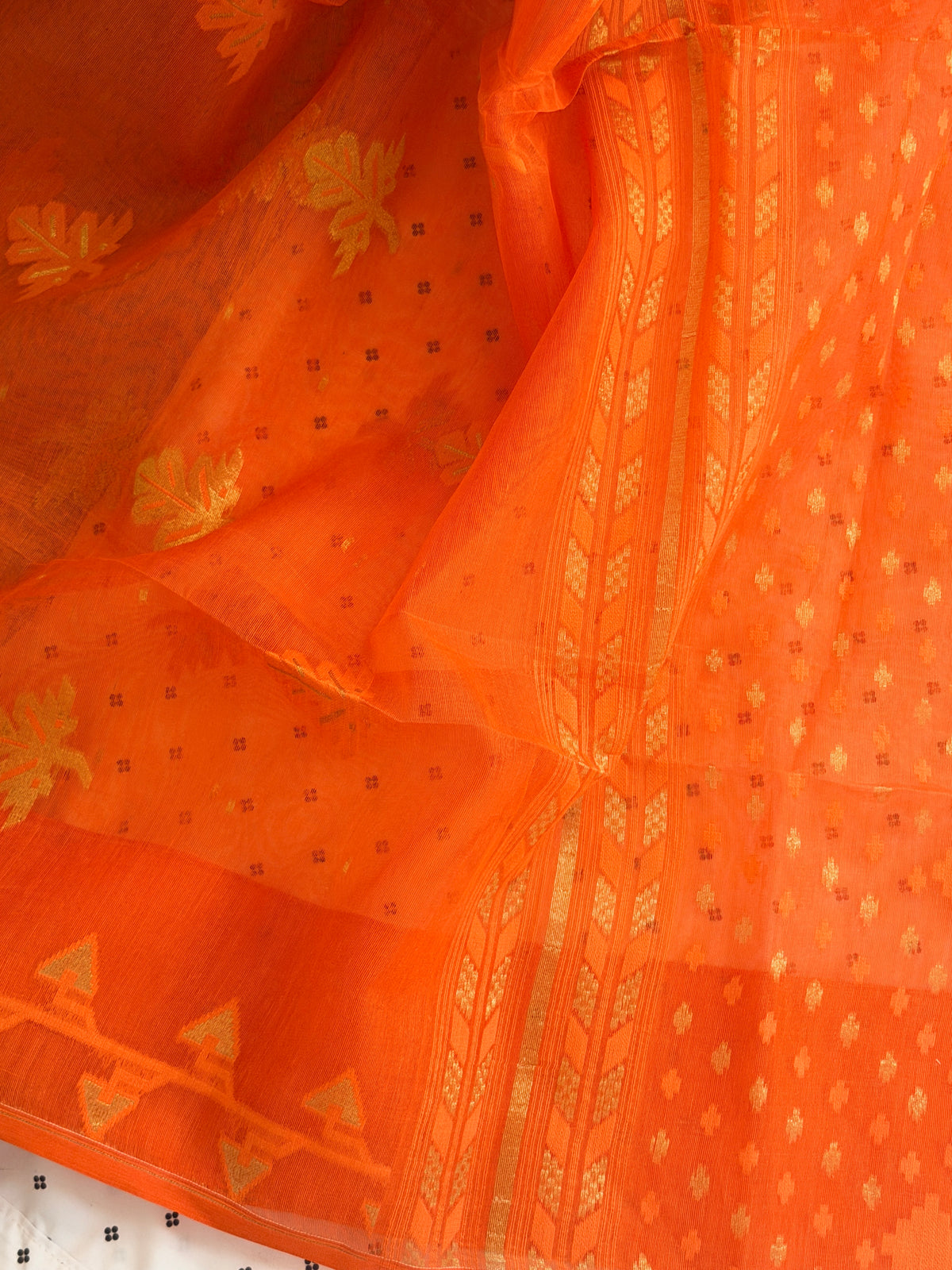 Jamdani Cotton Silk Saree