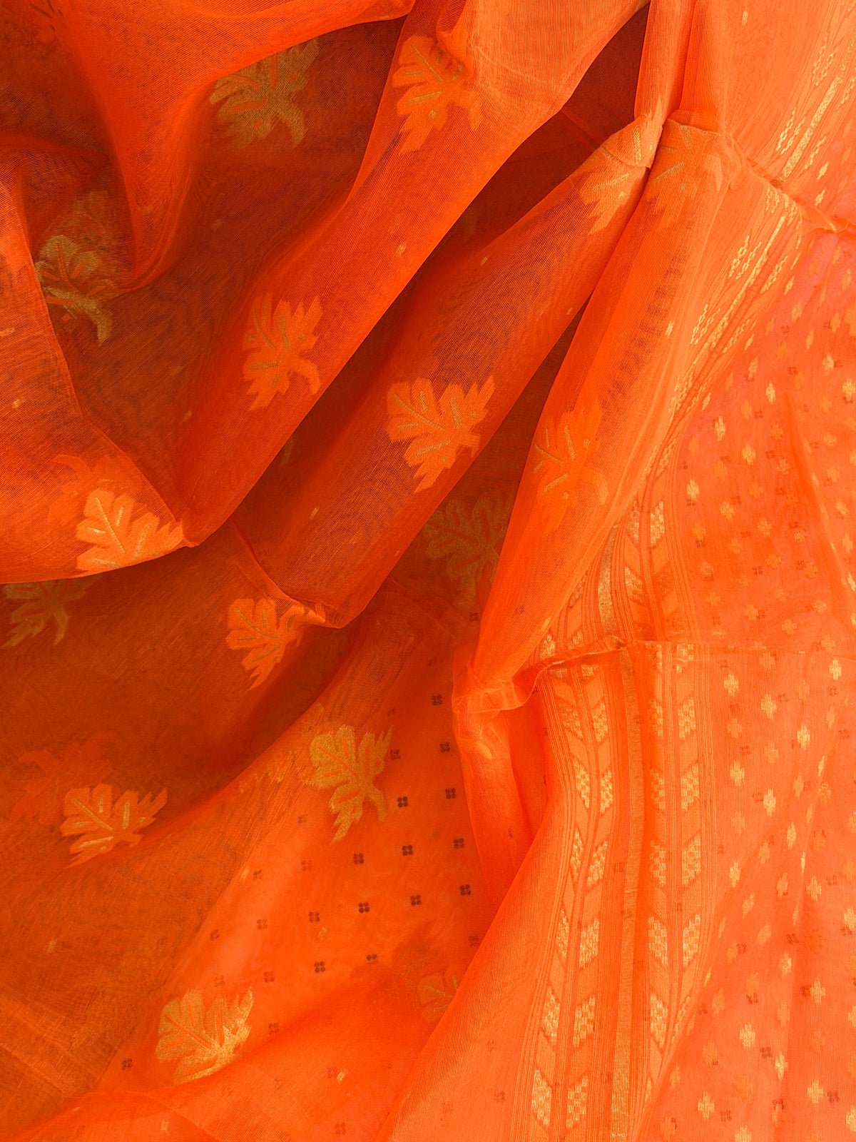 Jamdani Cotton Silk Saree
