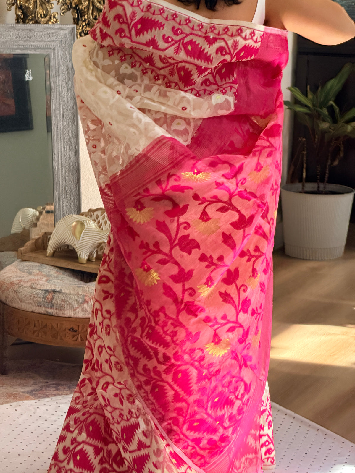 Jamdani Cotton Saree