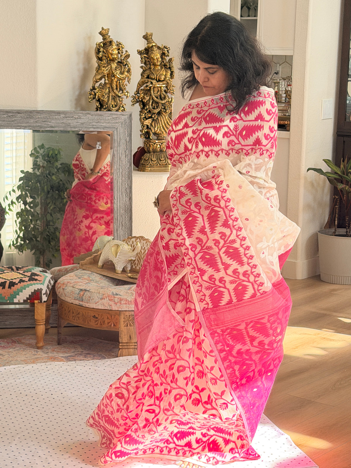 Jamdani Cotton Saree