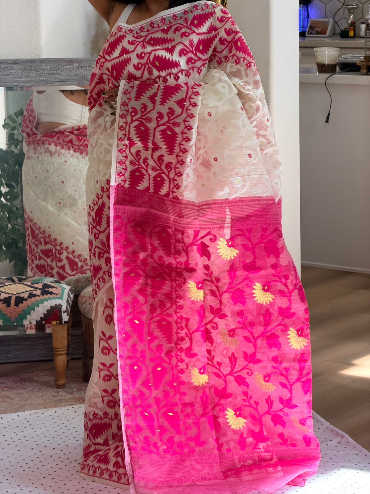 Jamdani Cotton Saree