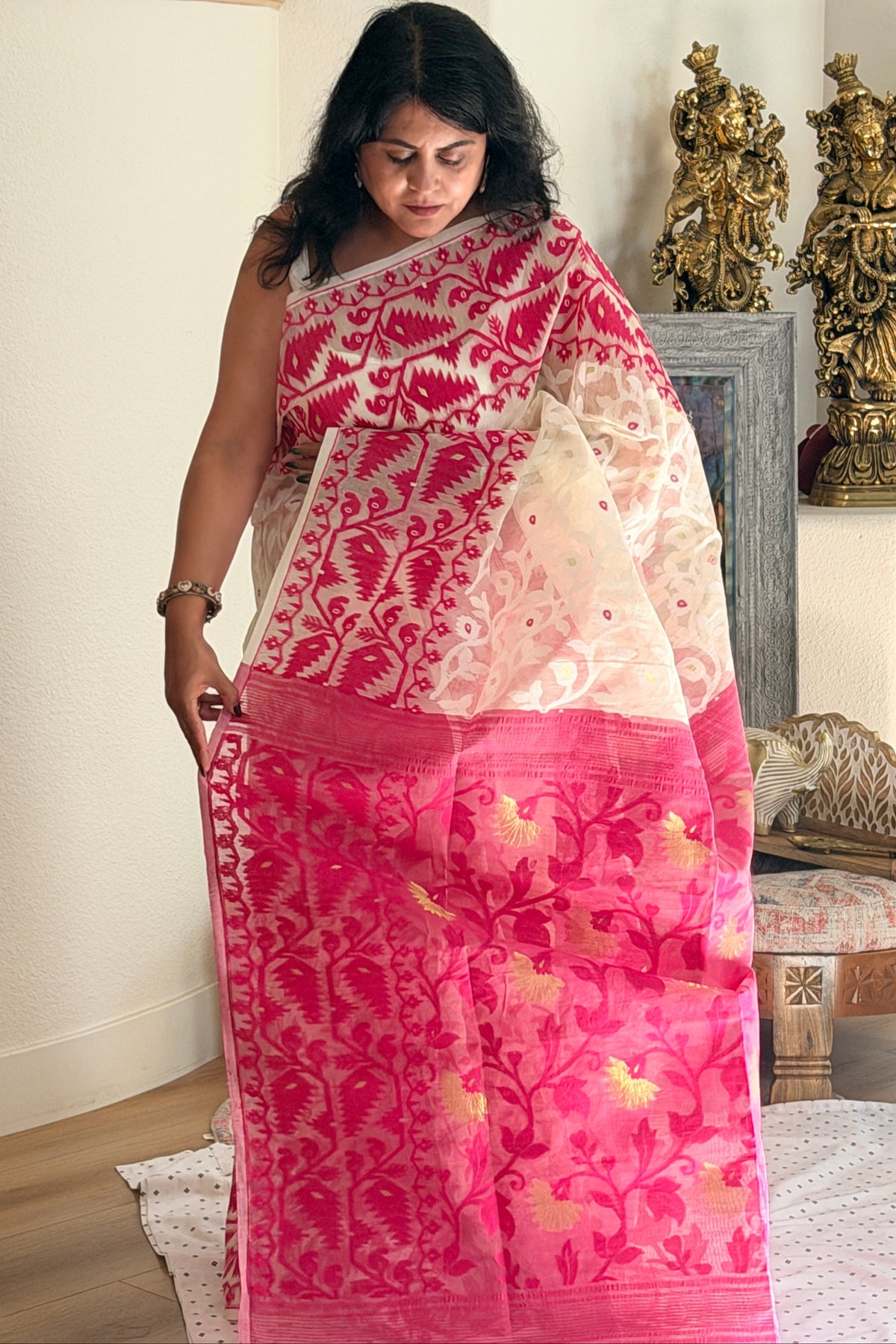 Jamdani Cotton Saree