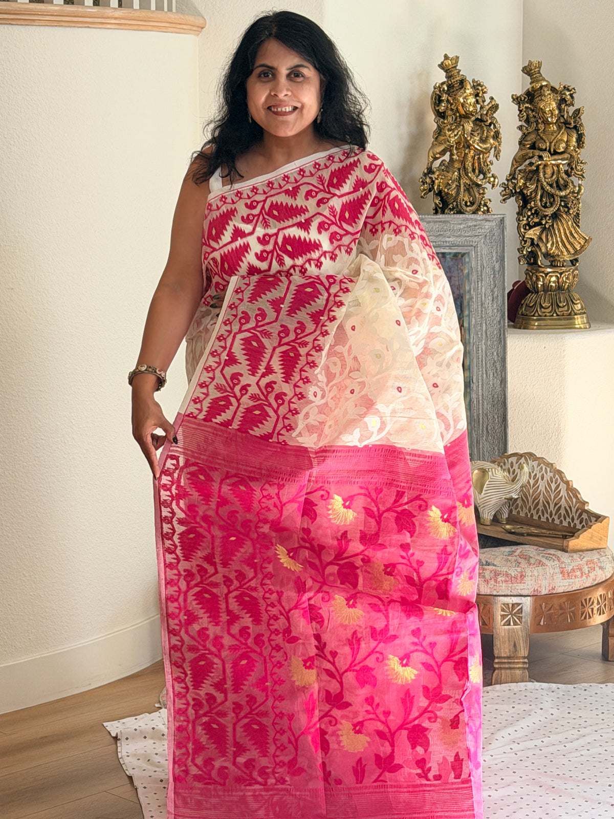 Jamdani Cotton Saree