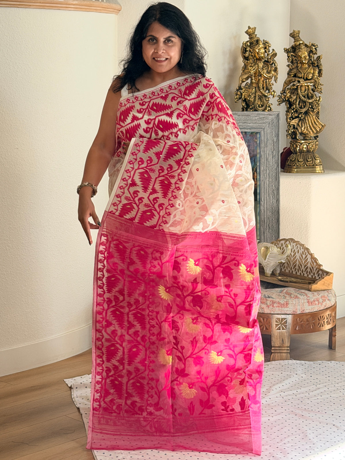 Jamdani Cotton Saree