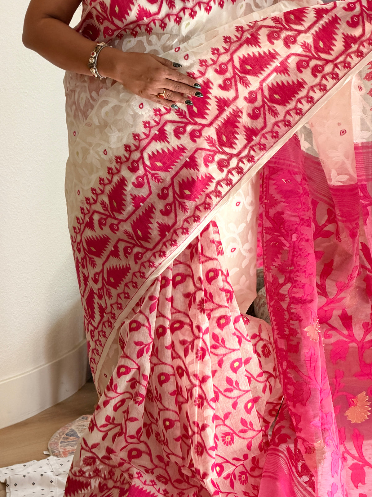 Jamdani Cotton Saree
