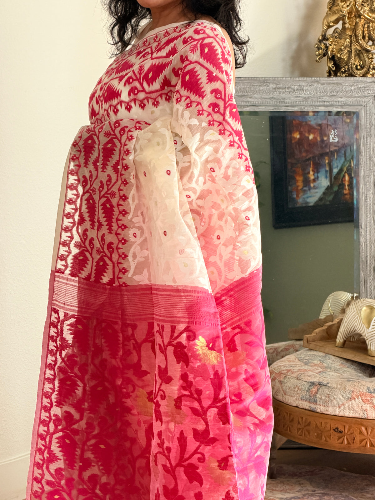 Jamdani Cotton Saree