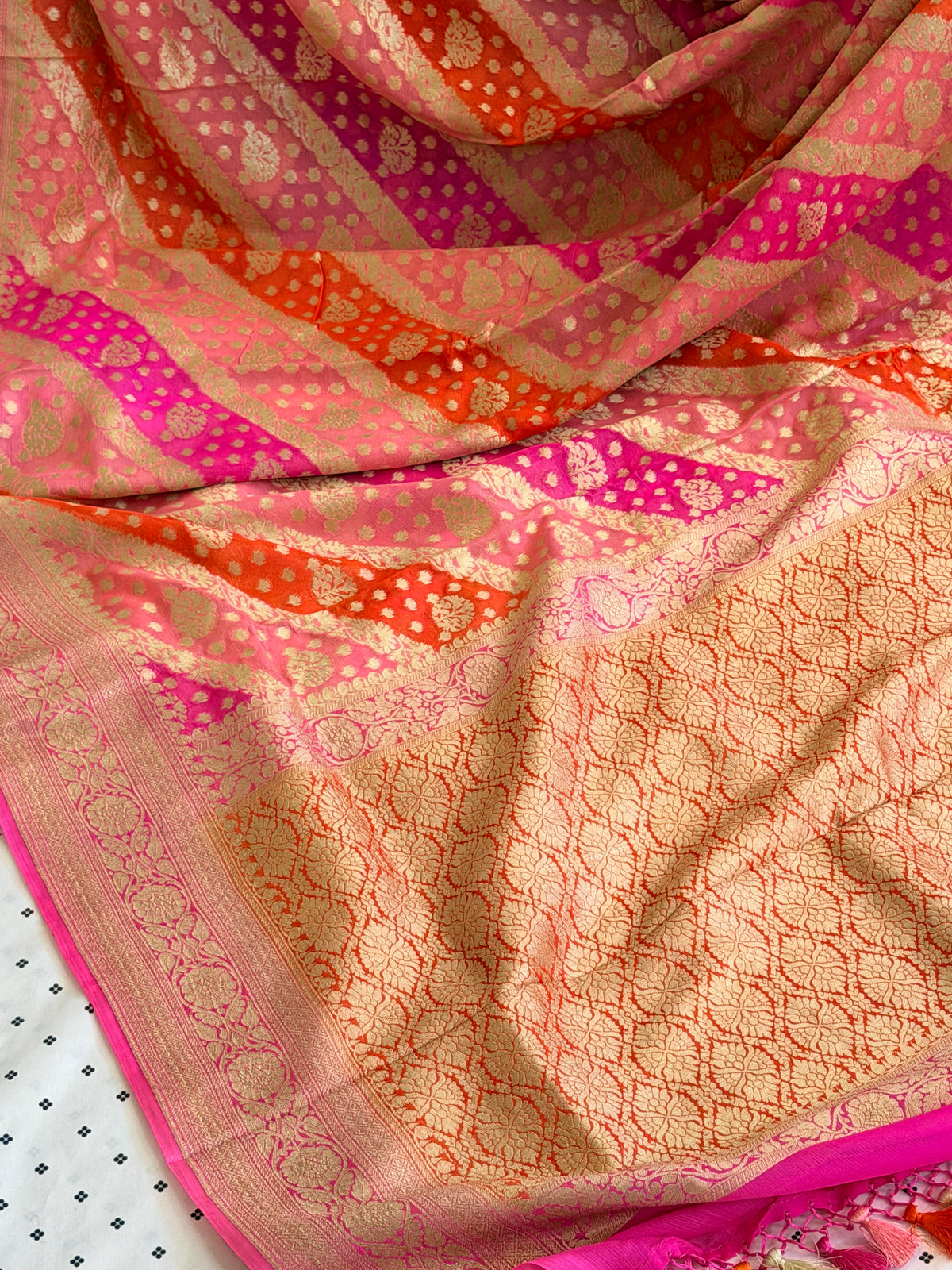 Khaddi Georgette Banarasi Saree