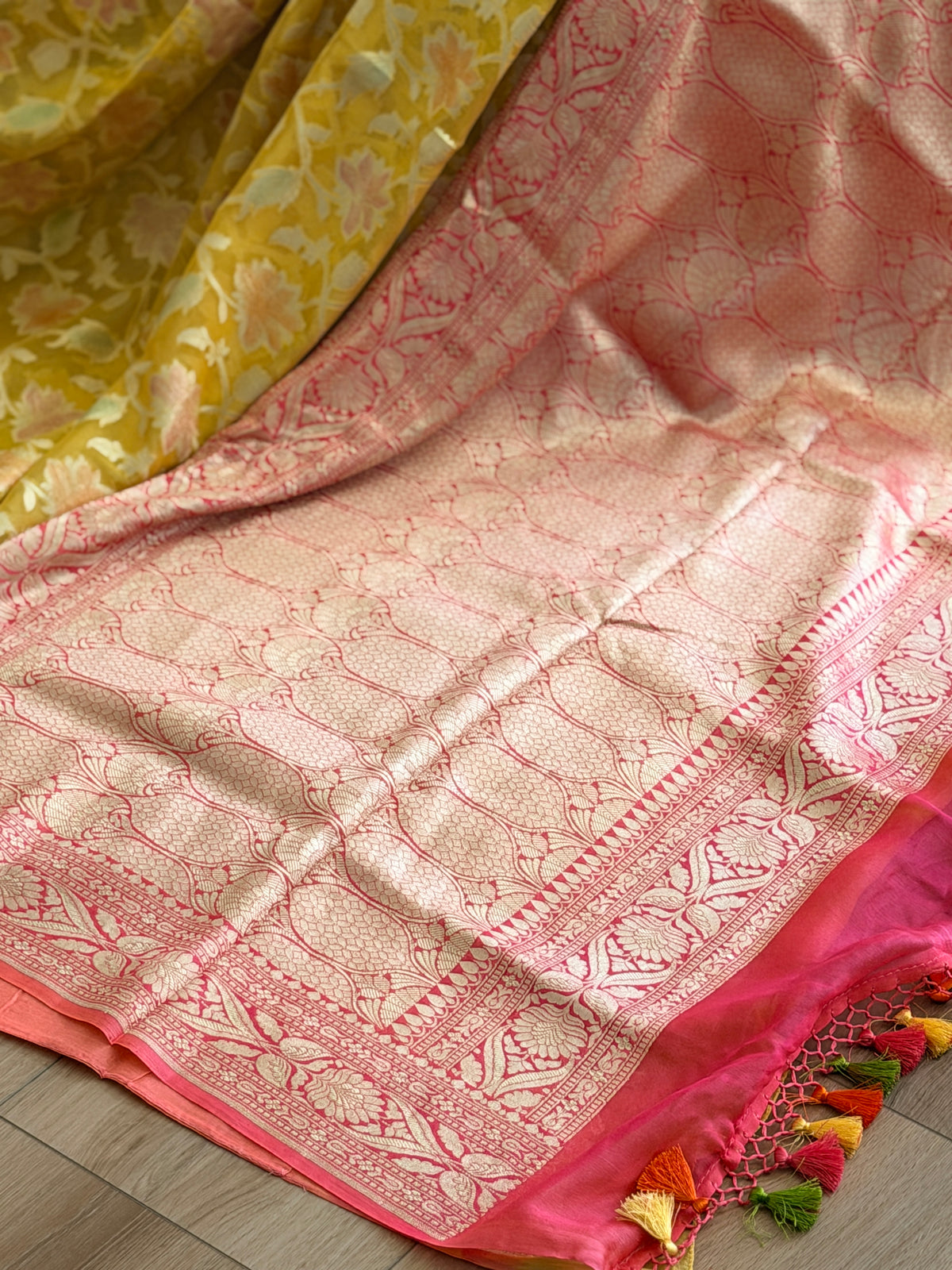 Khaddi Georgette Banarasi Saree