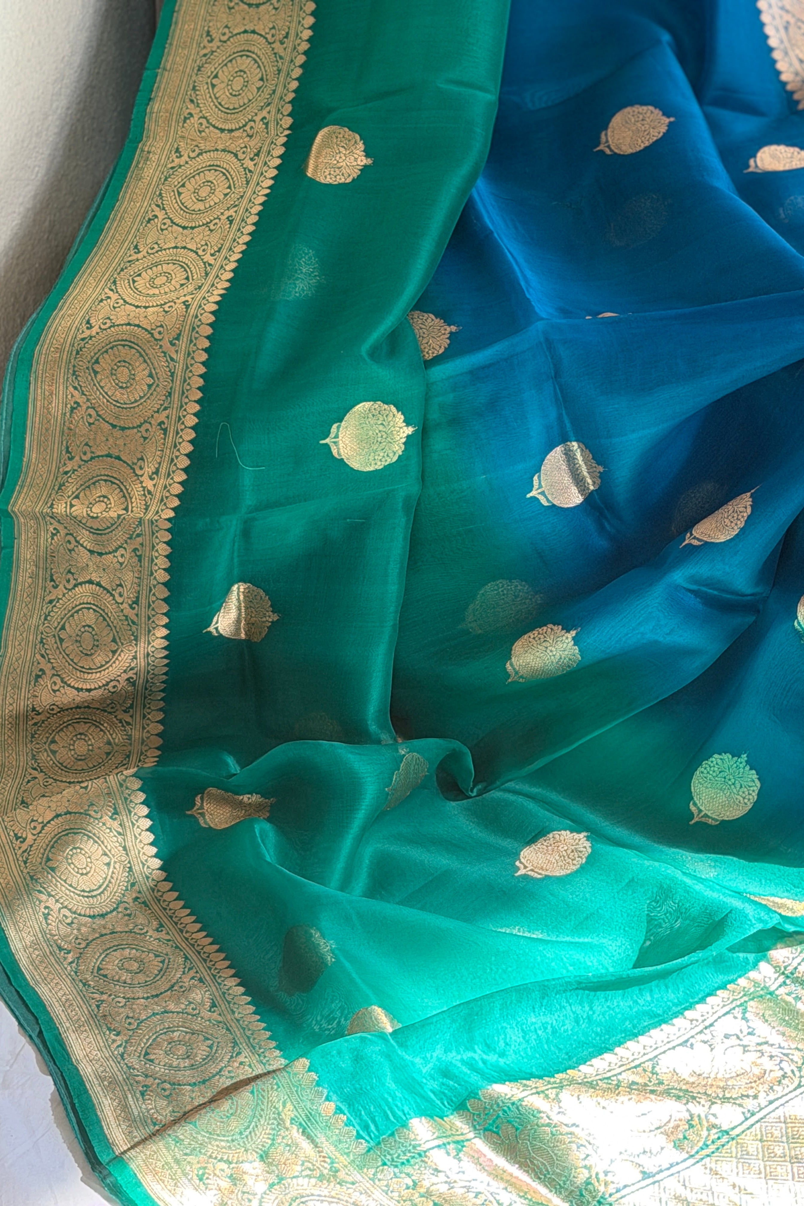Banarasi Kora Organza Silk Saree