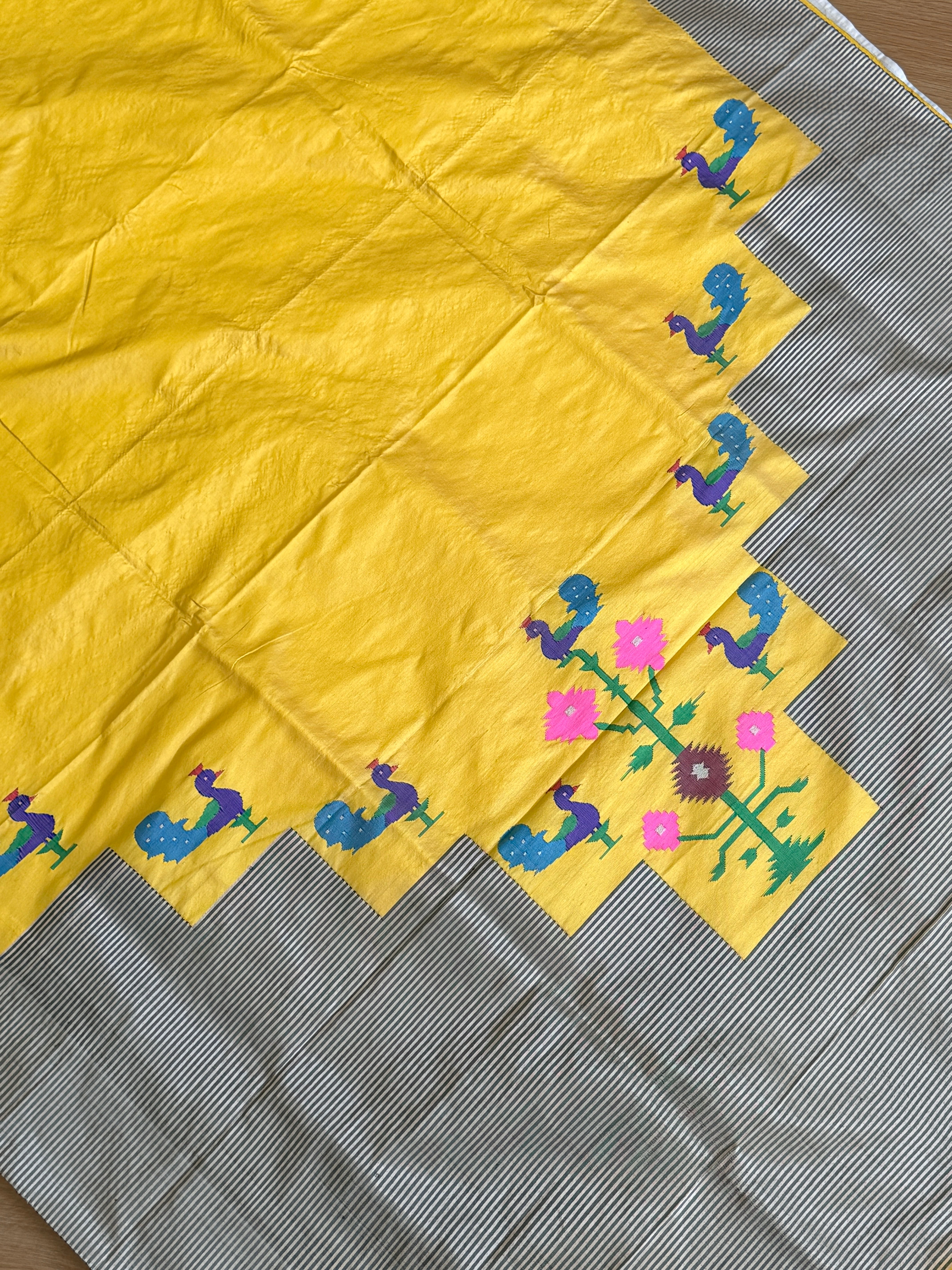 Paithani Pure silk handloom saree