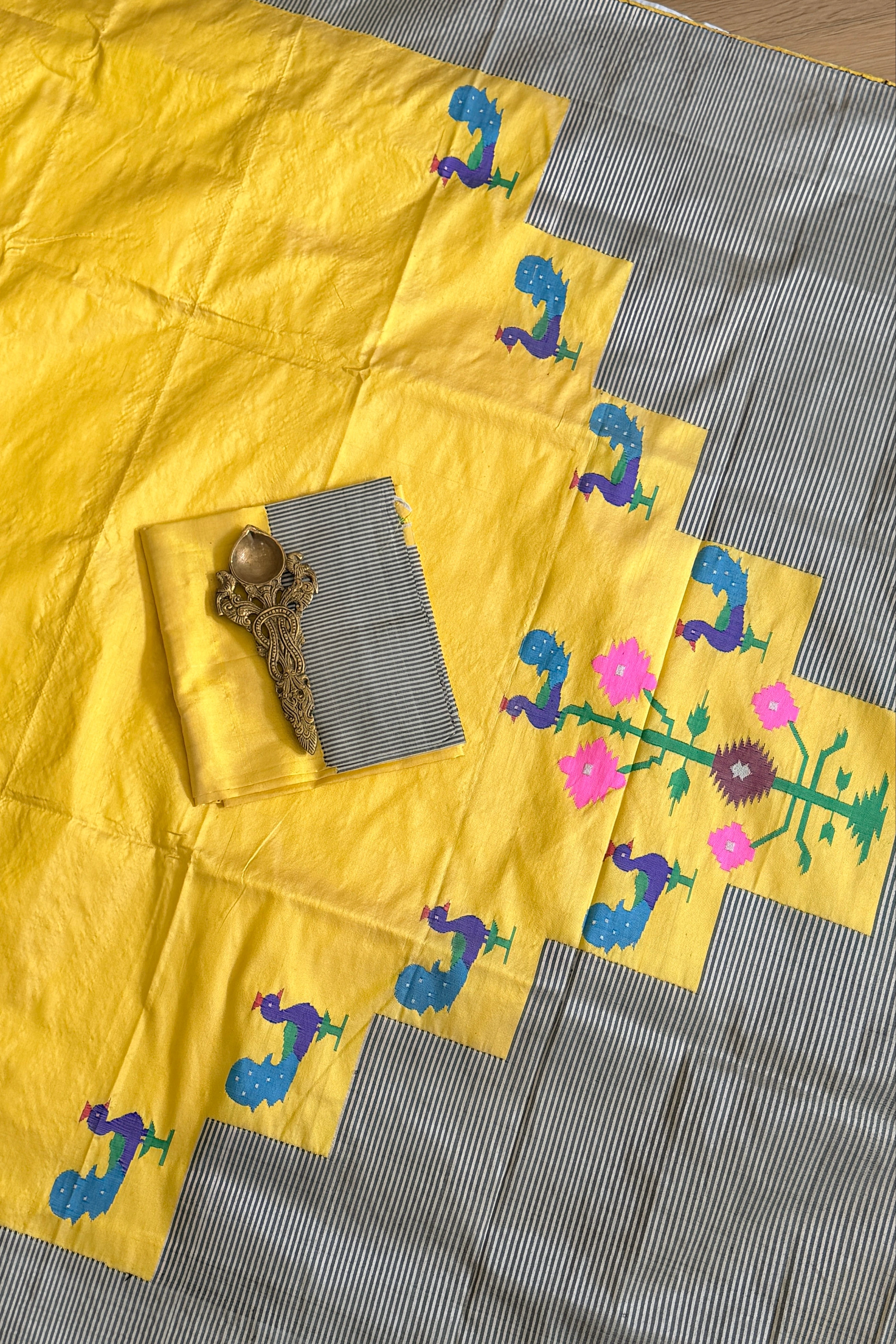 Paithani Pure silk handloom saree