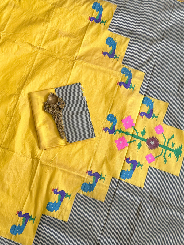 Paithani Pure silk handloom saree