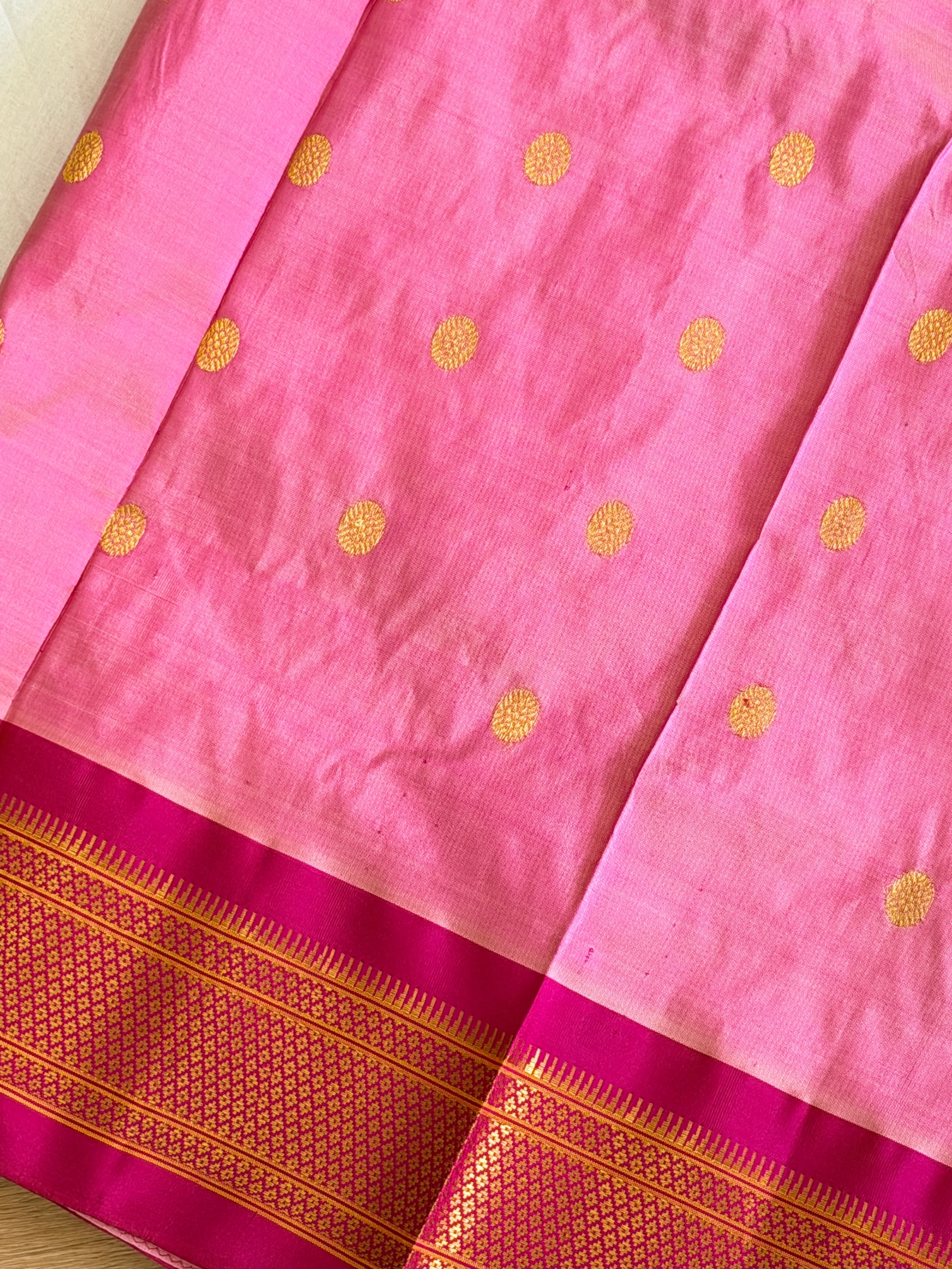 Paithani Pure silk handloom Maharani saree