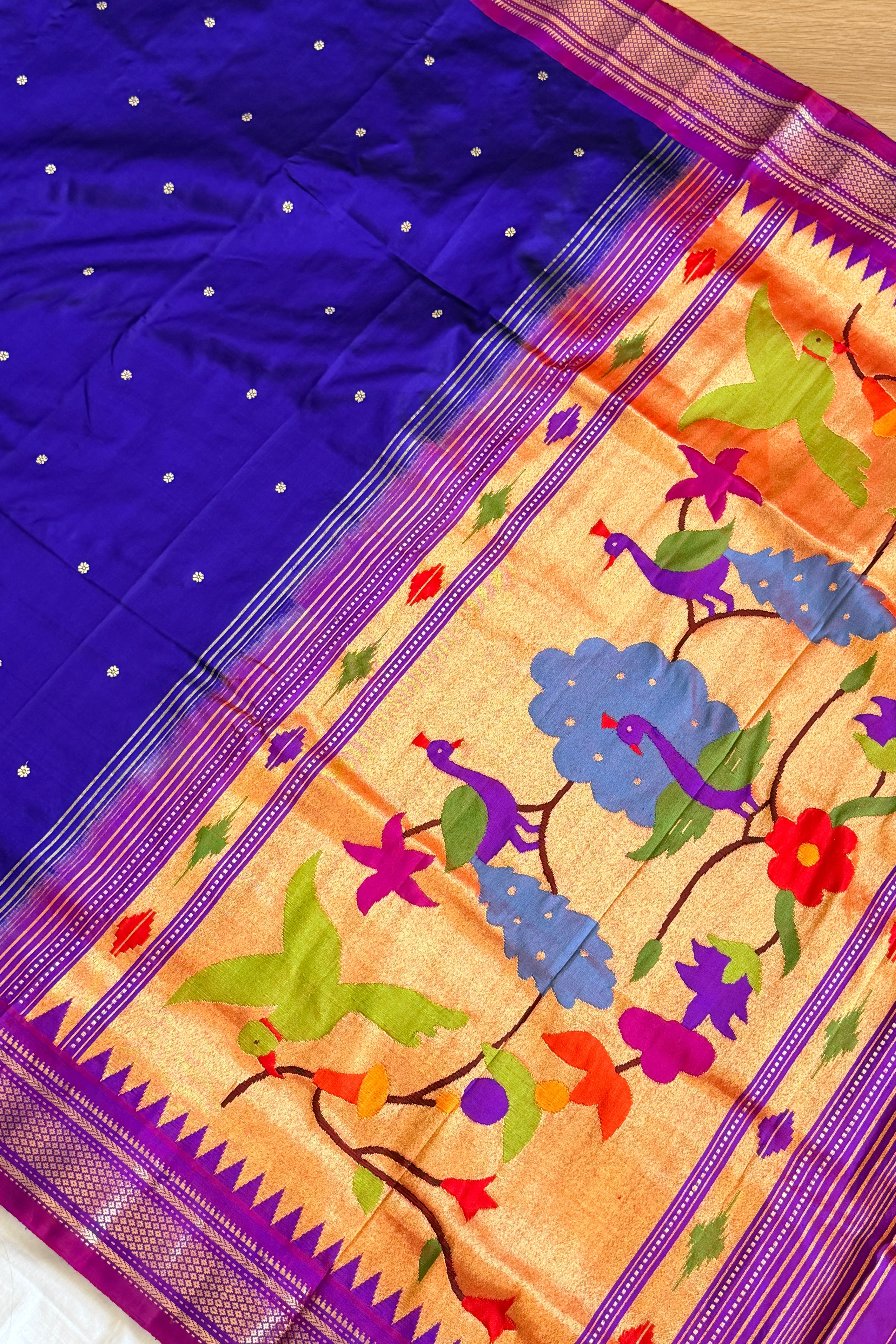 Paithani Pure silk handloom saree