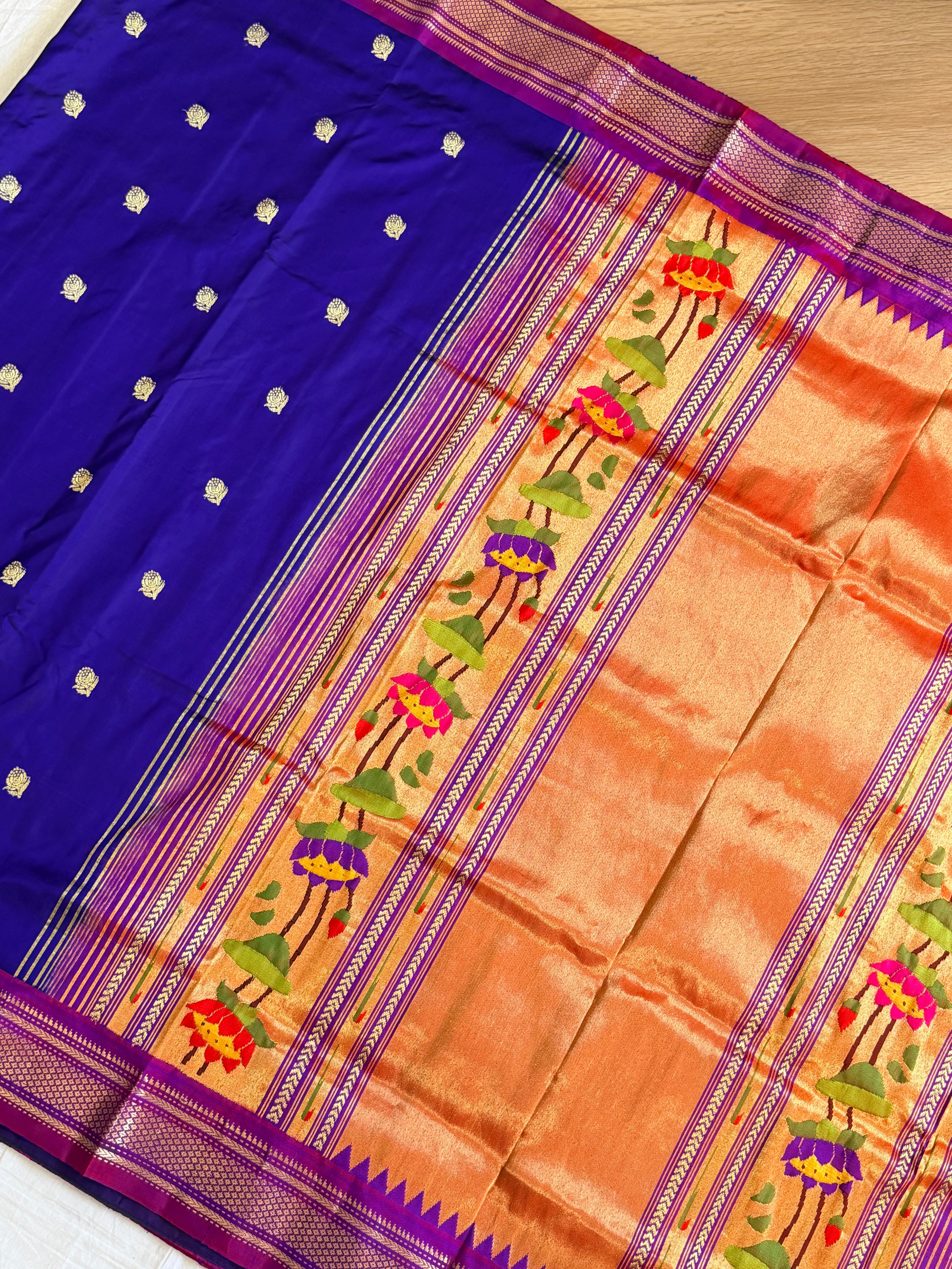 Paithani Pure silk handloom saree