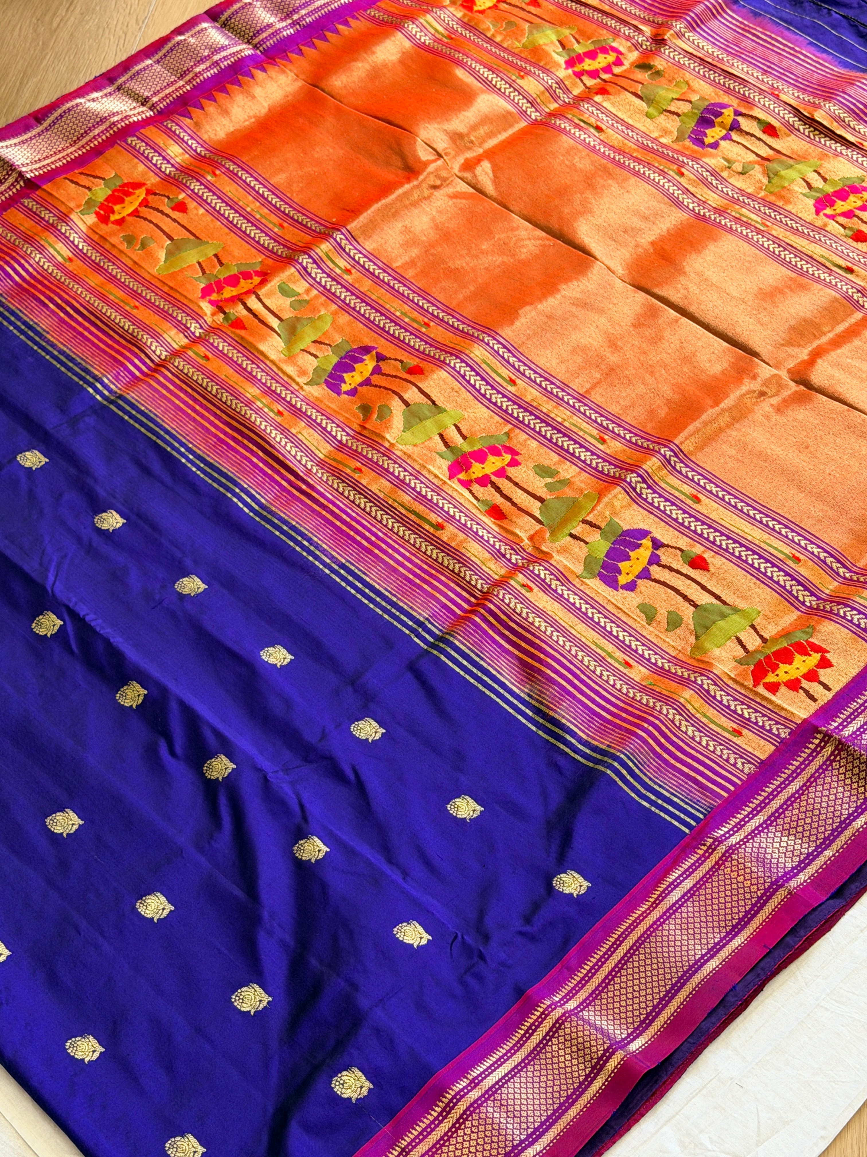Paithani Pure silk handloom saree