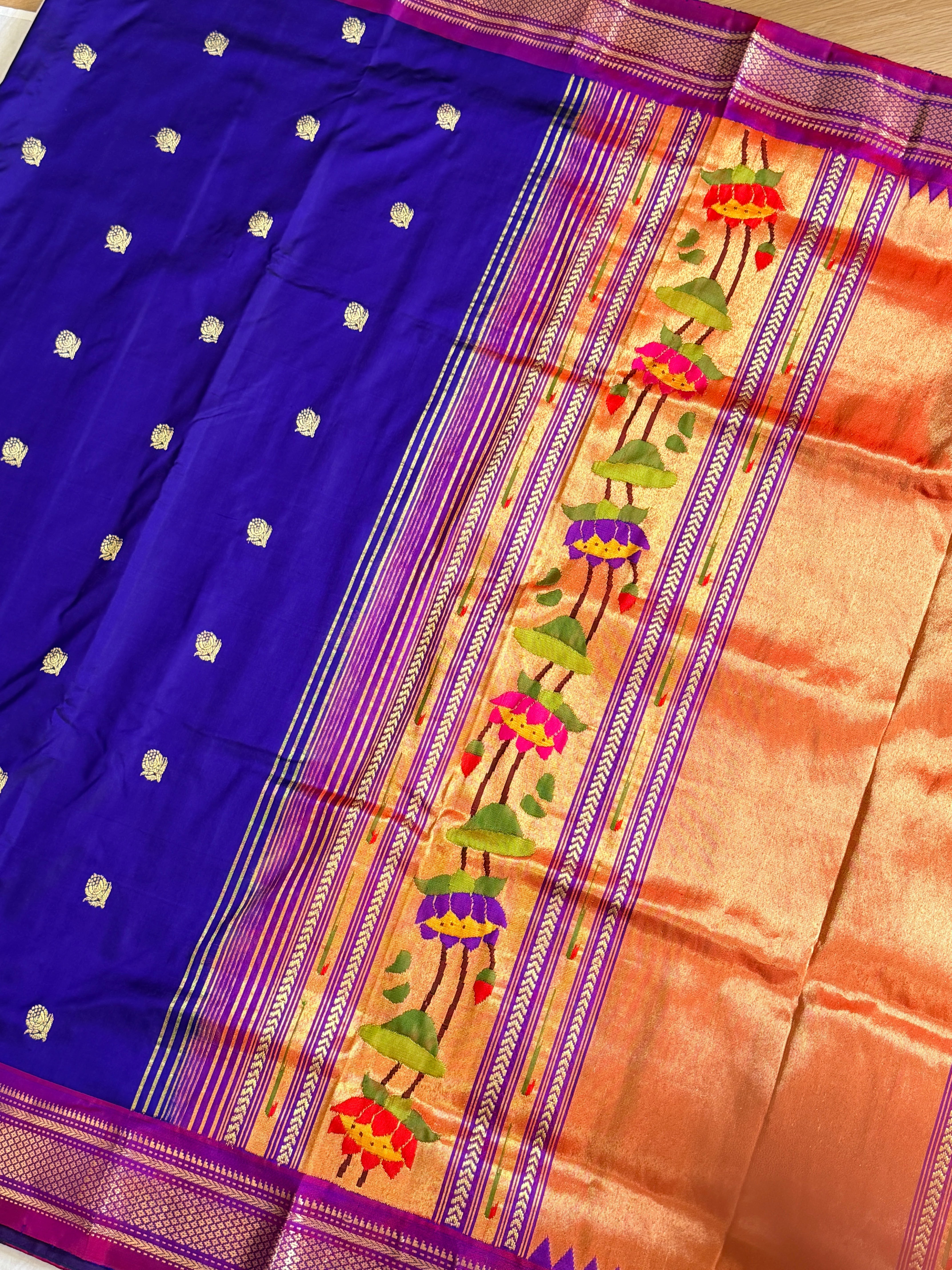 Paithani Pure silk handloom saree