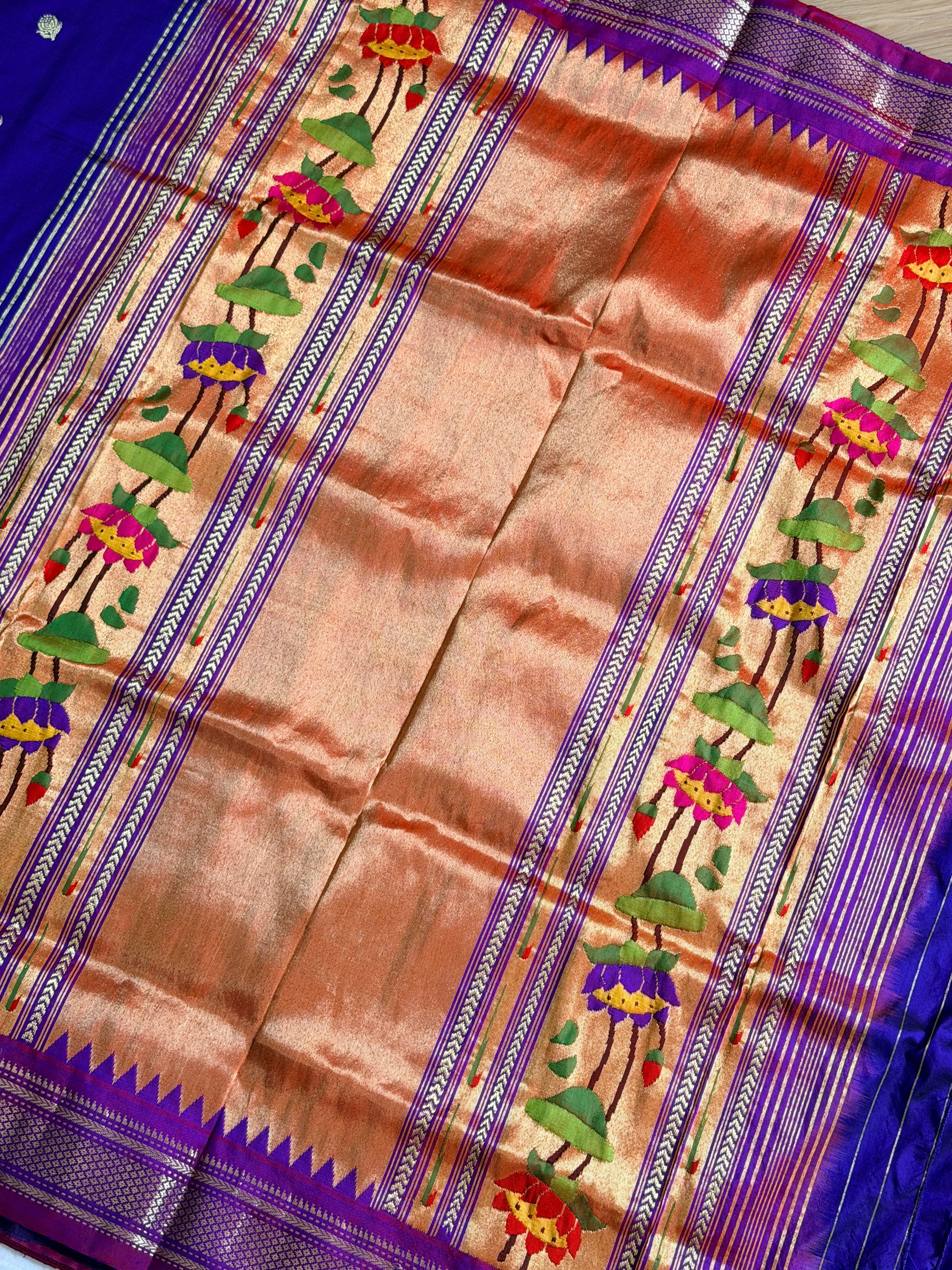 Paithani Pure silk handloom saree