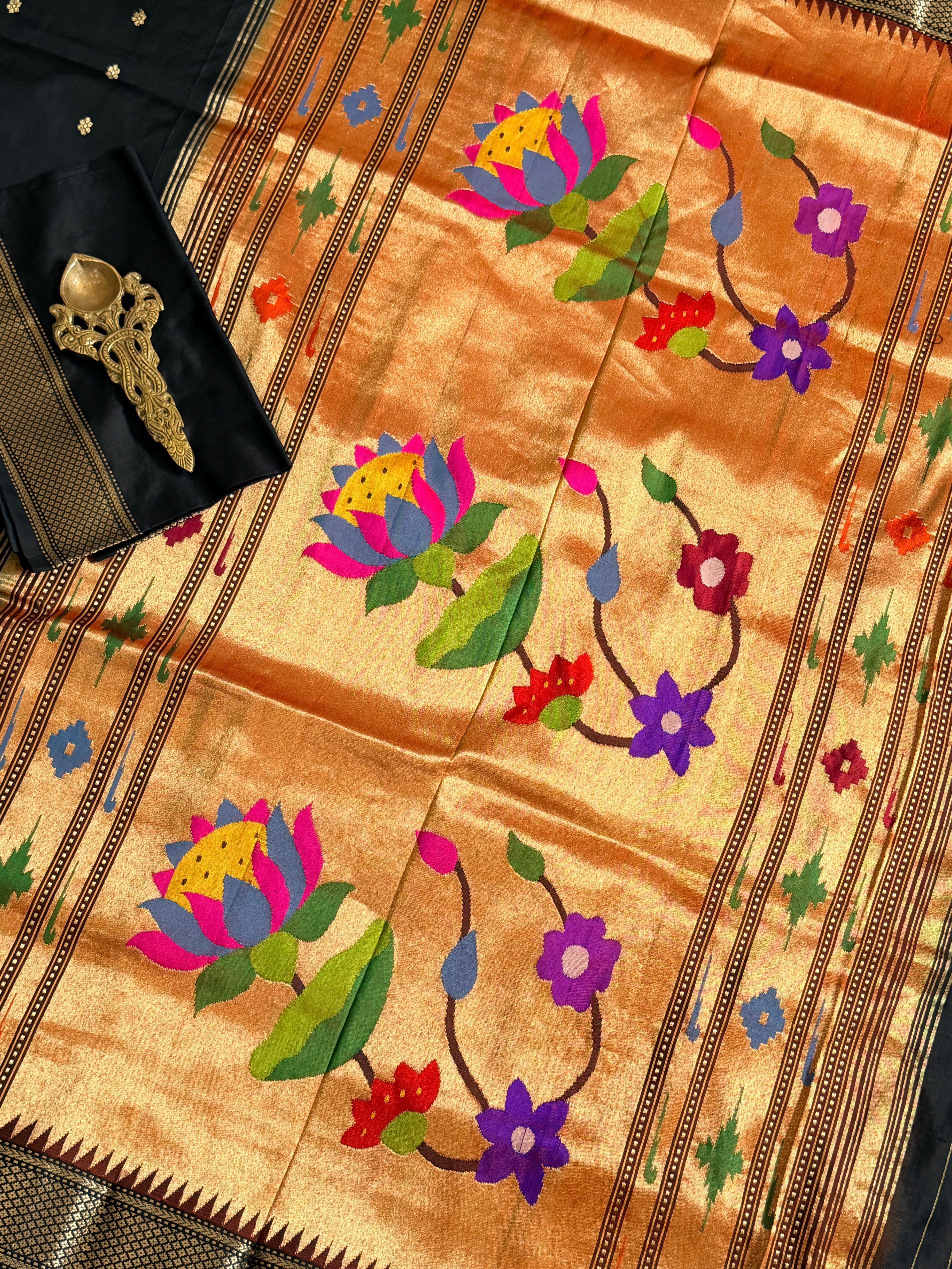 Paithani Pure silk handloom saree