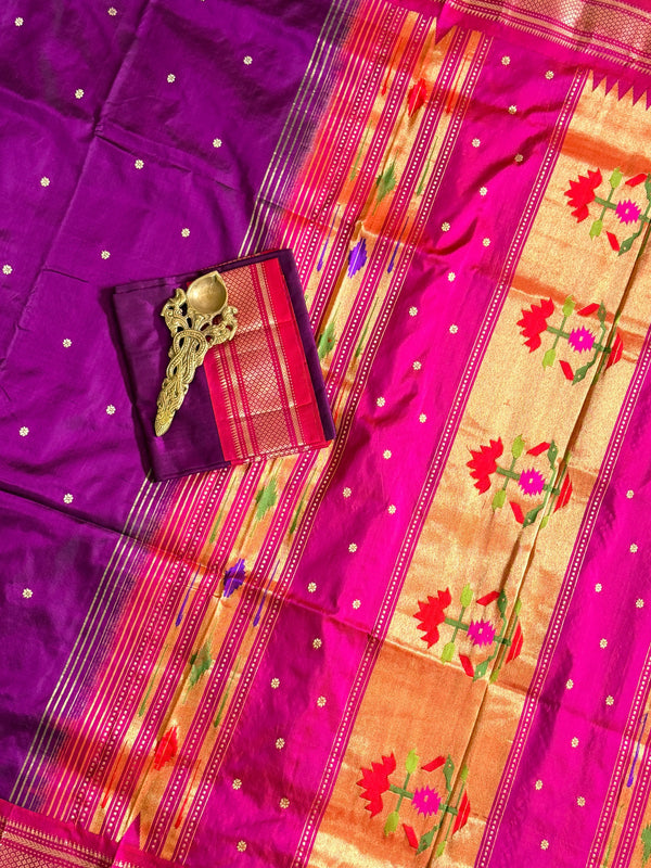 Paithani Pure silk handloom saree