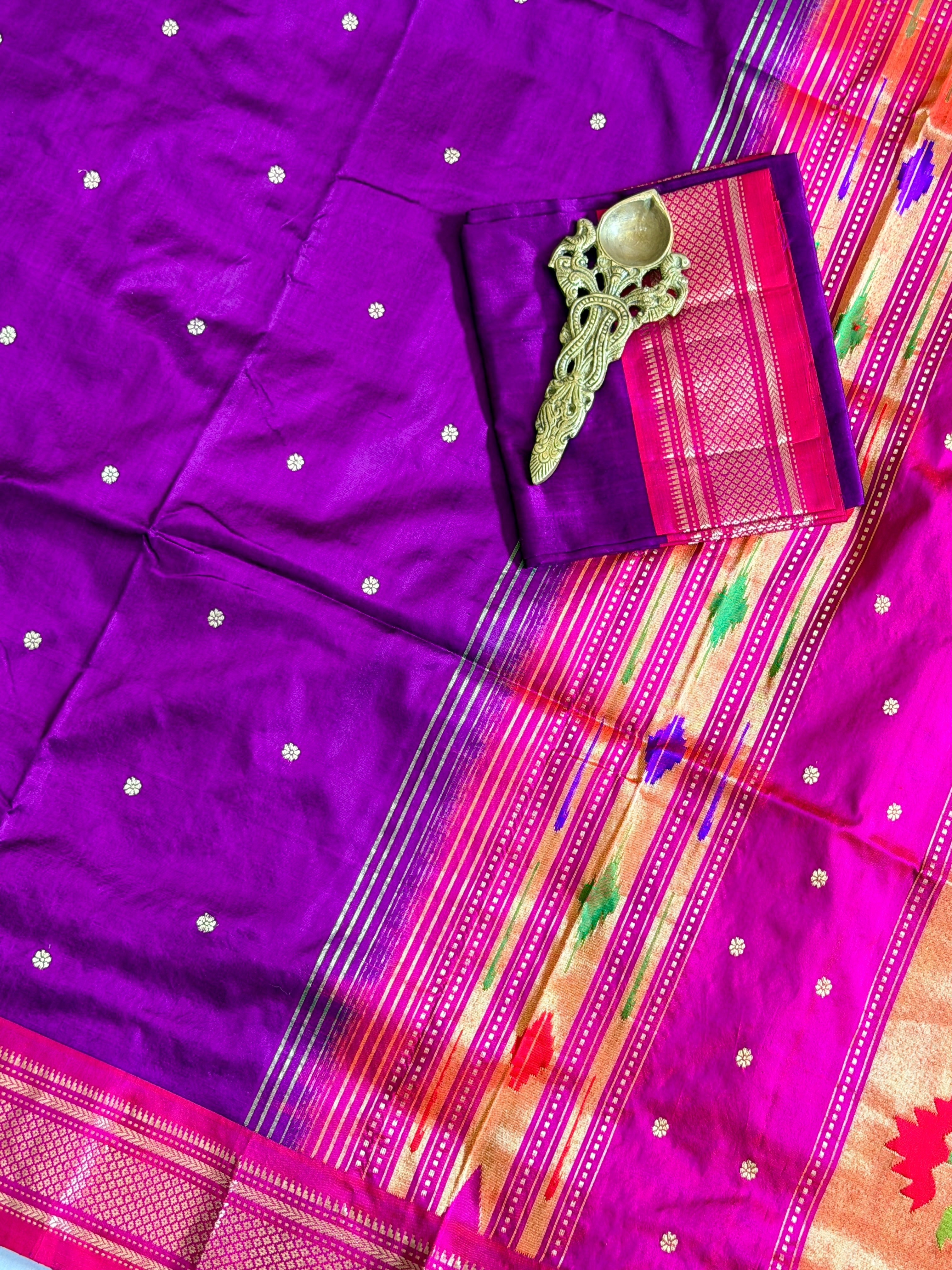 Paithani Pure silk handloom saree